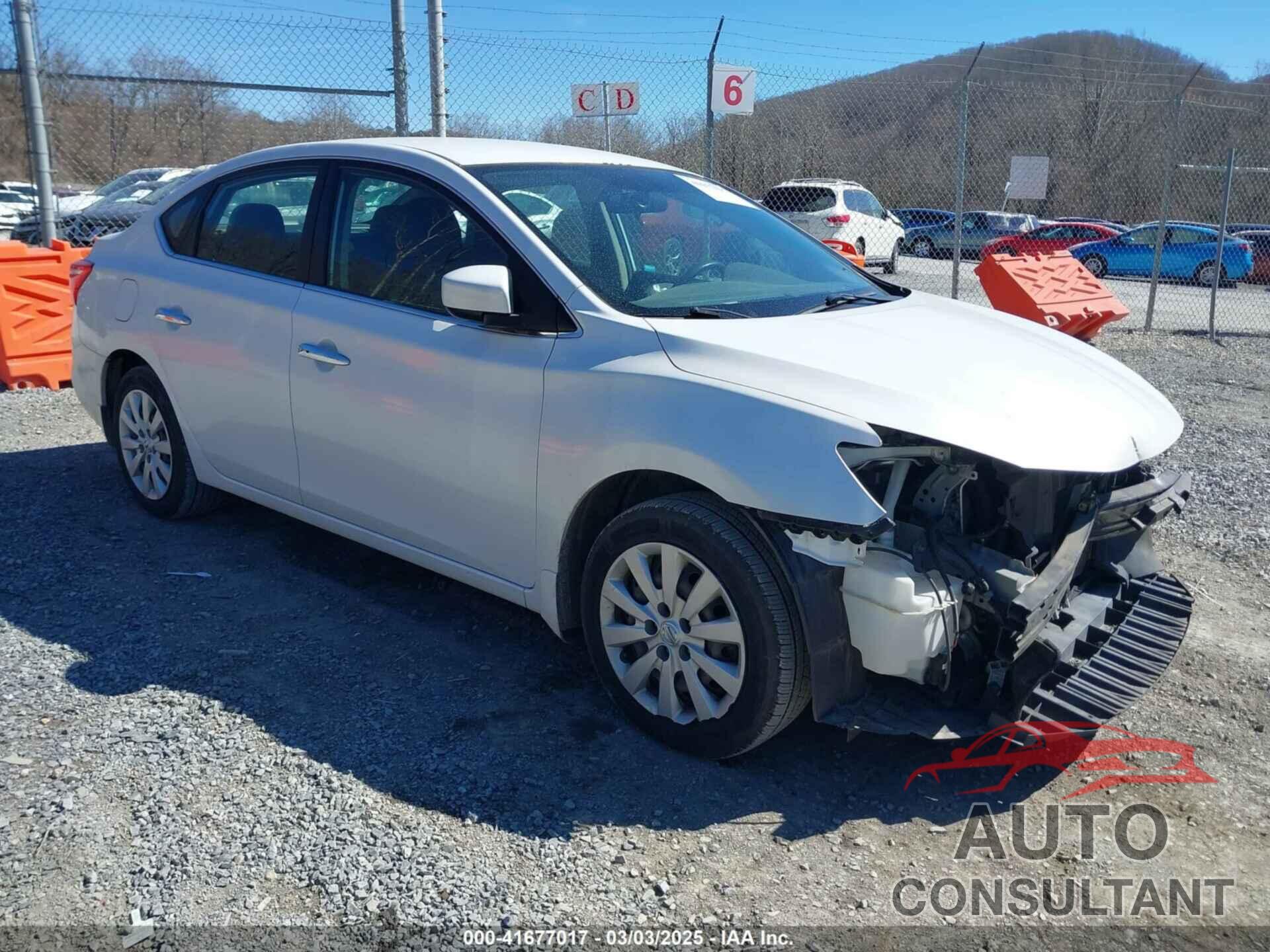 NISSAN SENTRA 2017 - 3N1AB7AP7HY383829