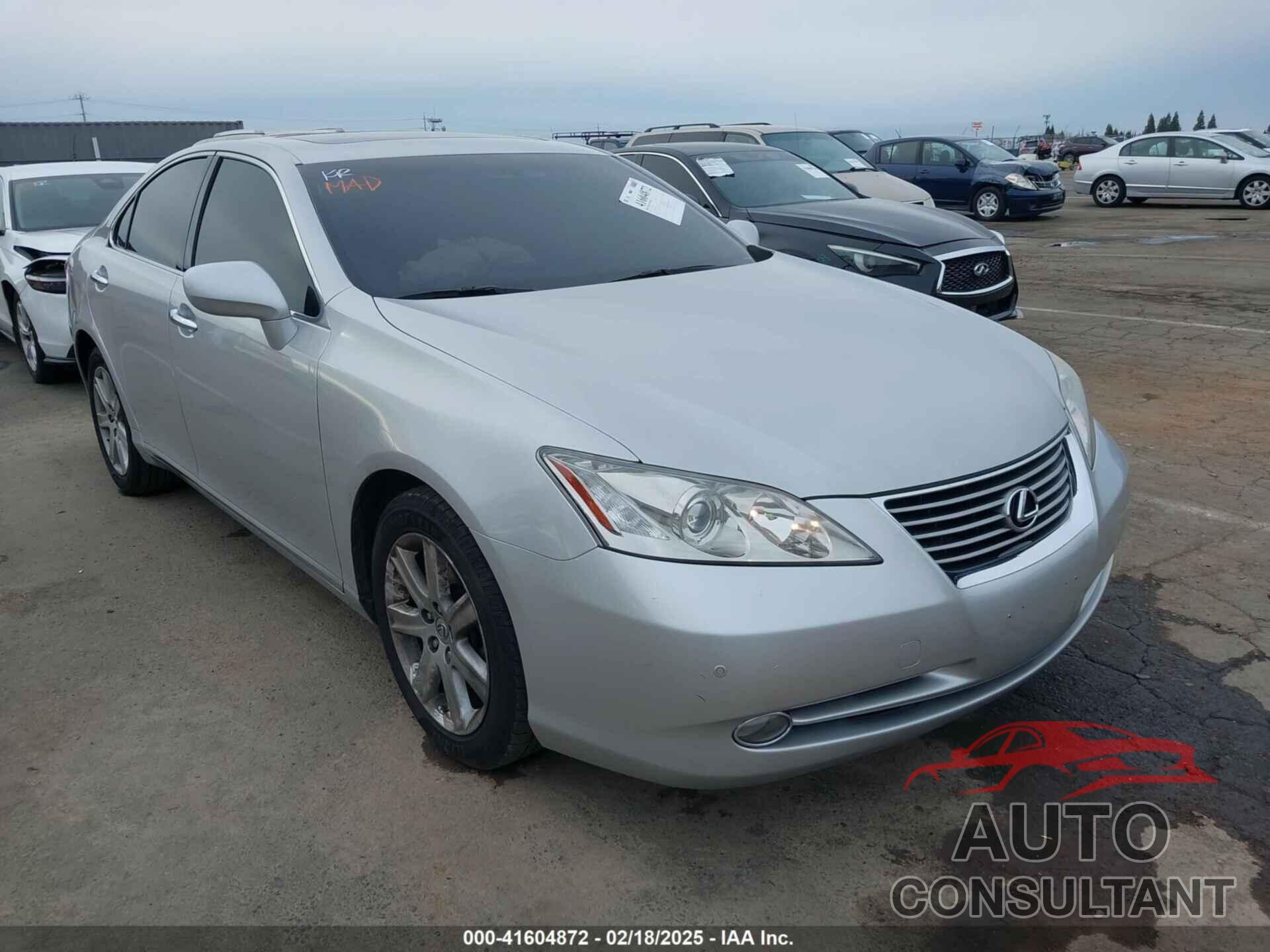 LEXUS ES 350 2009 - JTHBJ46G092280522