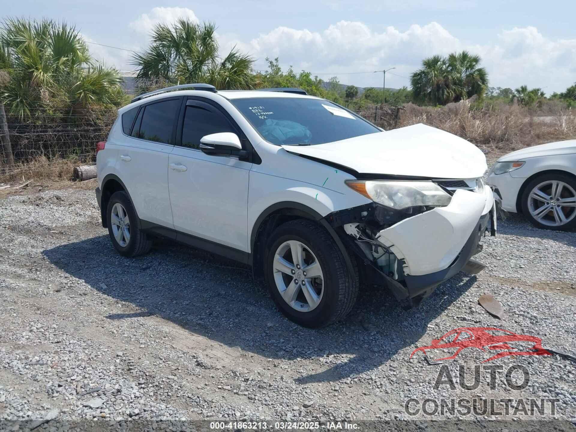 TOYOTA RAV4 2013 - 2T3WFREV1DW071713