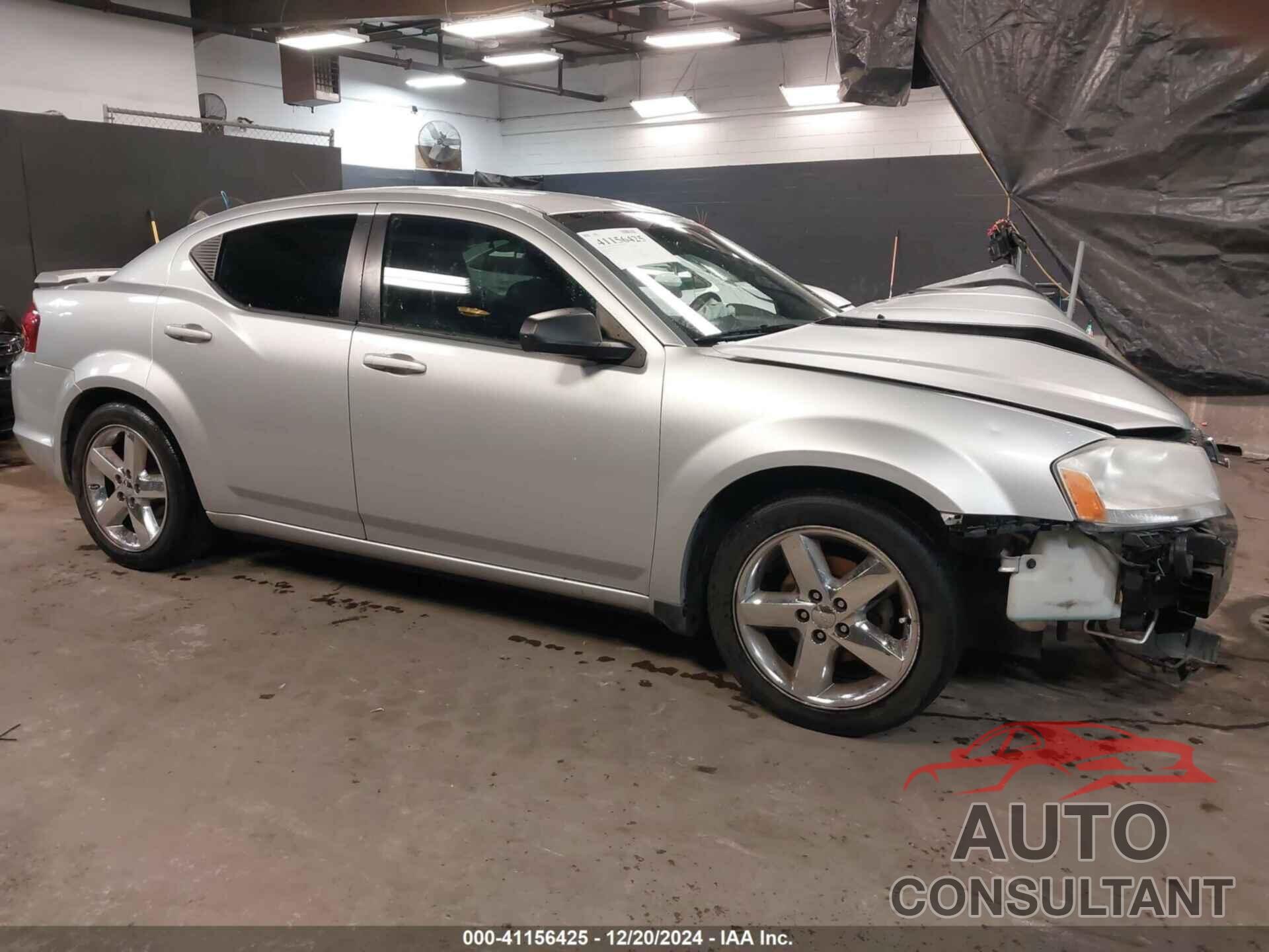 DODGE AVENGER 2012 - 1C3CDZAB0CN252204
