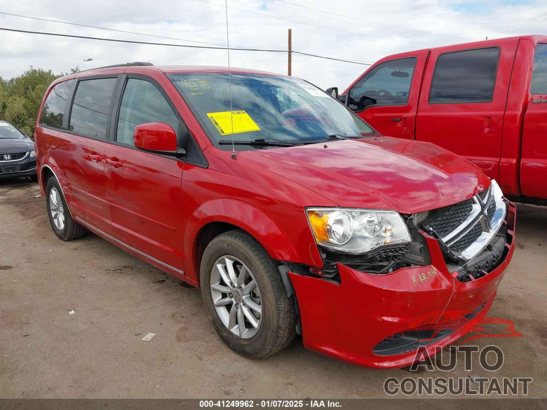 DODGE GRAND CARAVAN 2013 - 2C4RDGCG5DR567555
