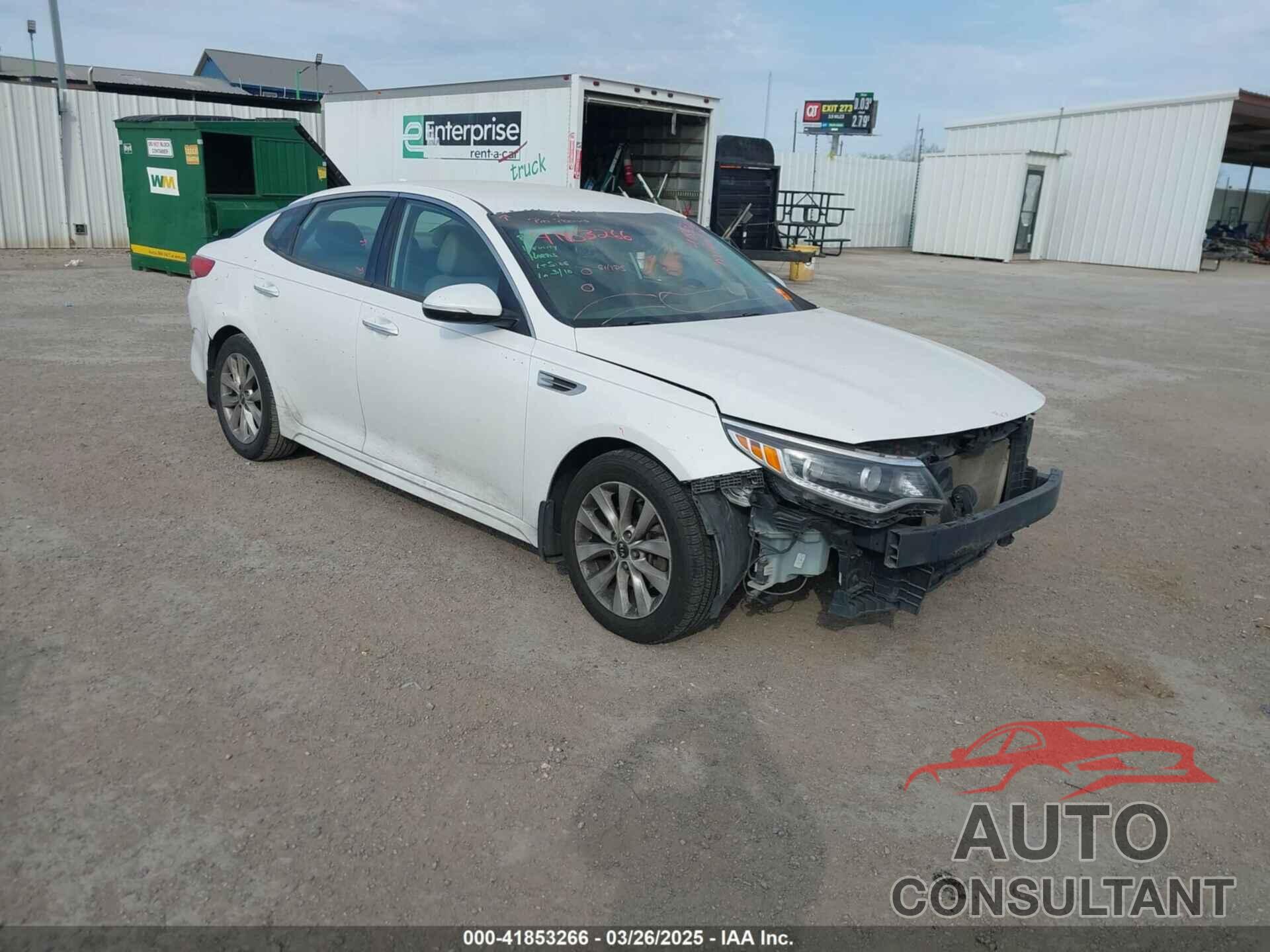 KIA OPTIMA 2017 - 5XXGU4L34HG167892
