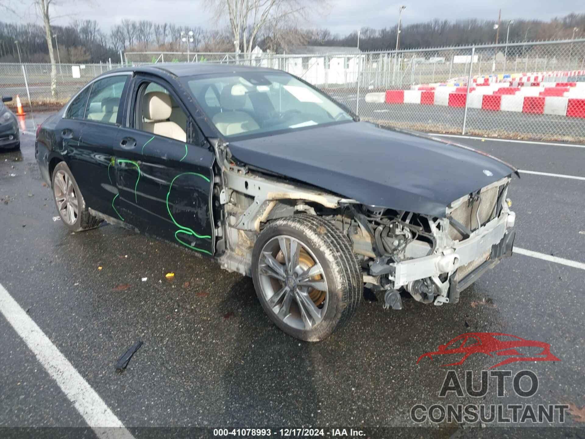 MERCEDES-BENZ C 300 2017 - WDDWF4JB0HR233194