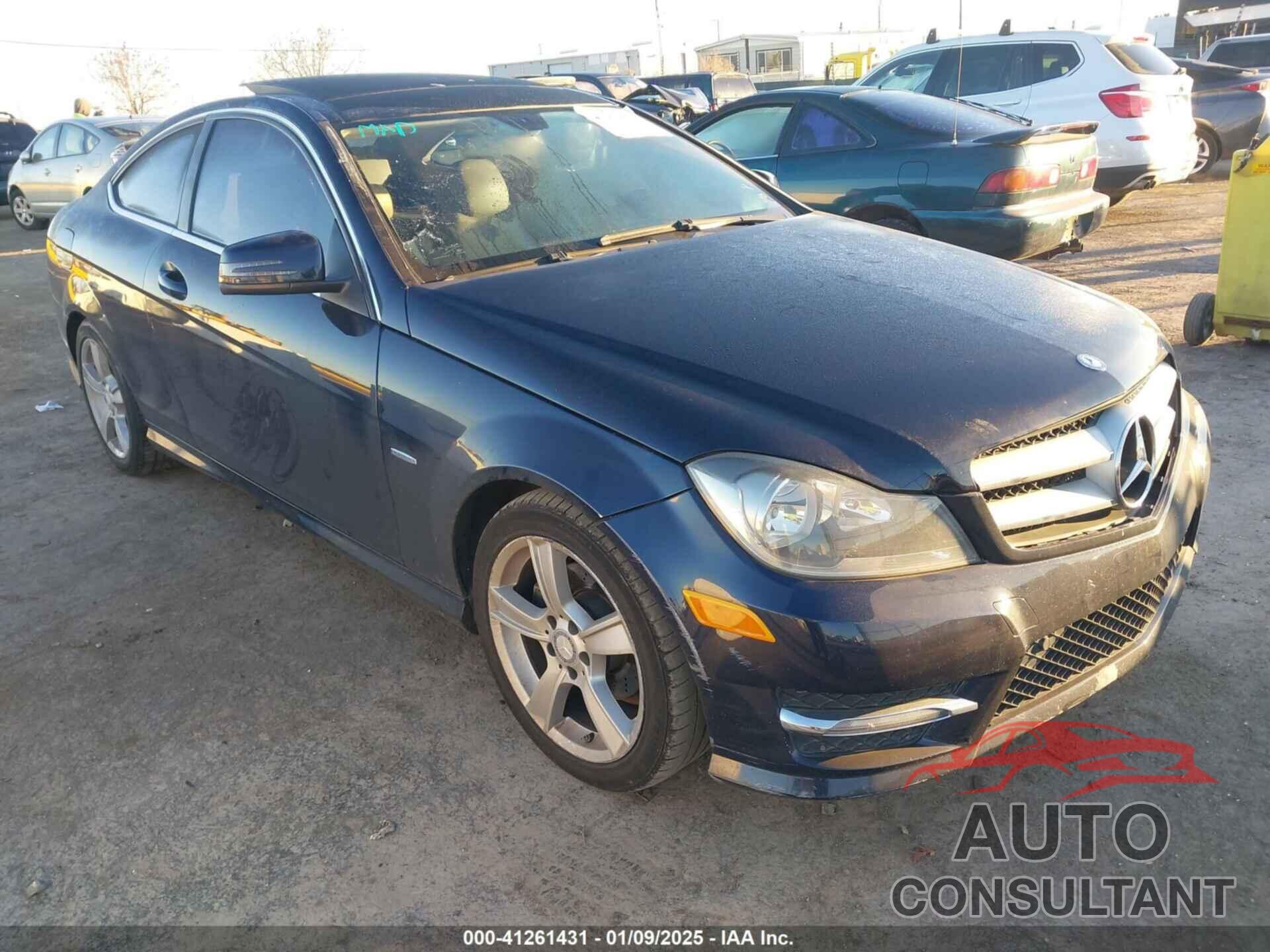 MERCEDES-BENZ C 250 2012 - WDDGJ4HB6CF802102