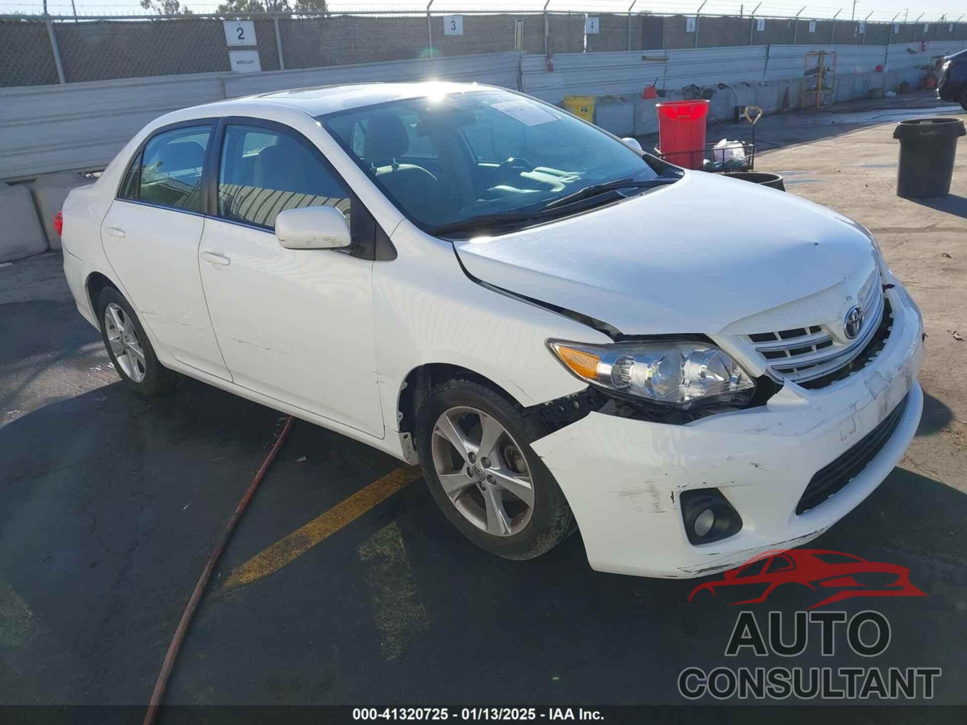 TOYOTA COROLLA 2013 - 5YFBU4EE4DP152044