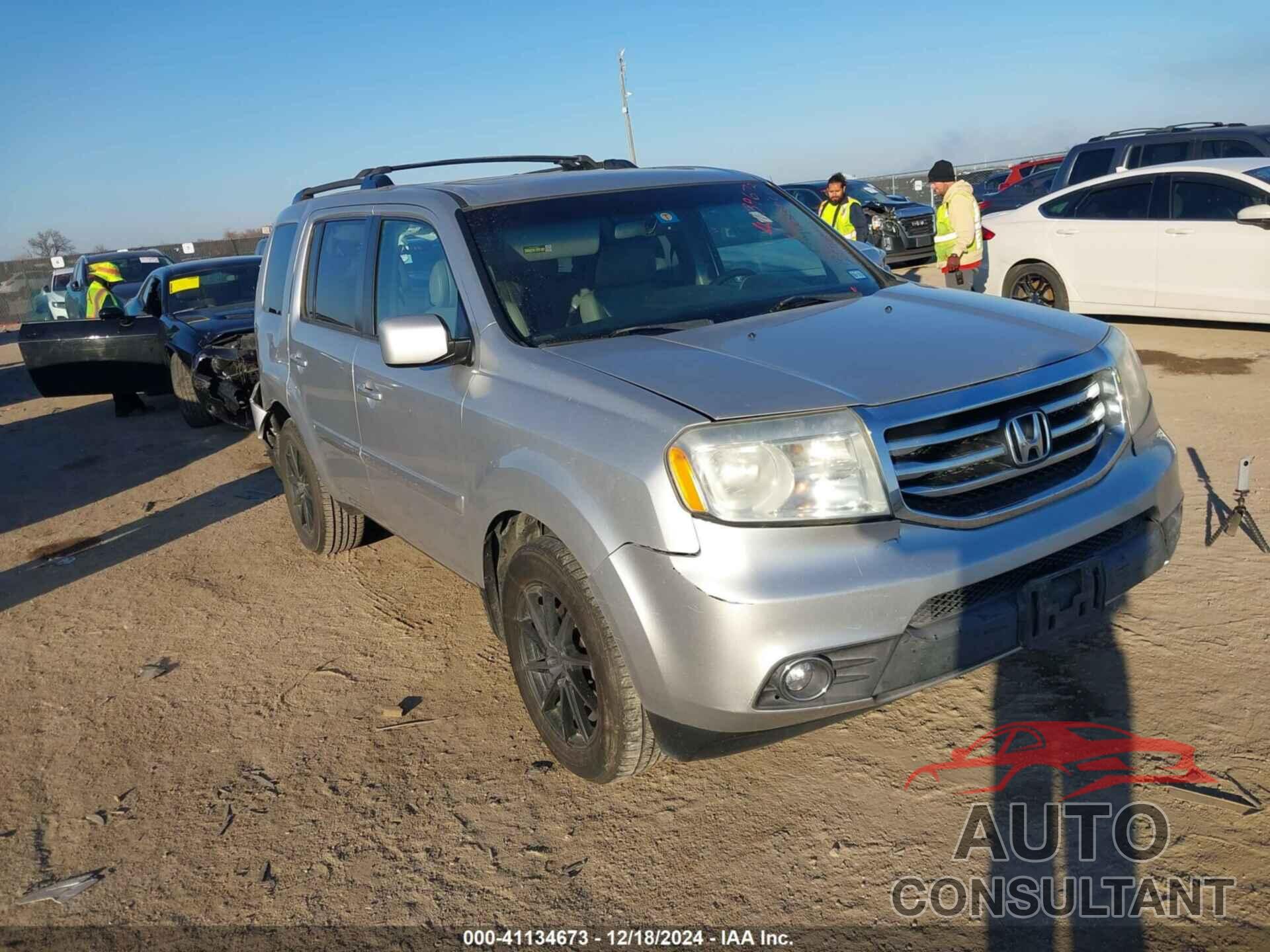 HONDA PILOT 2012 - 5FNYF3H57CB022263