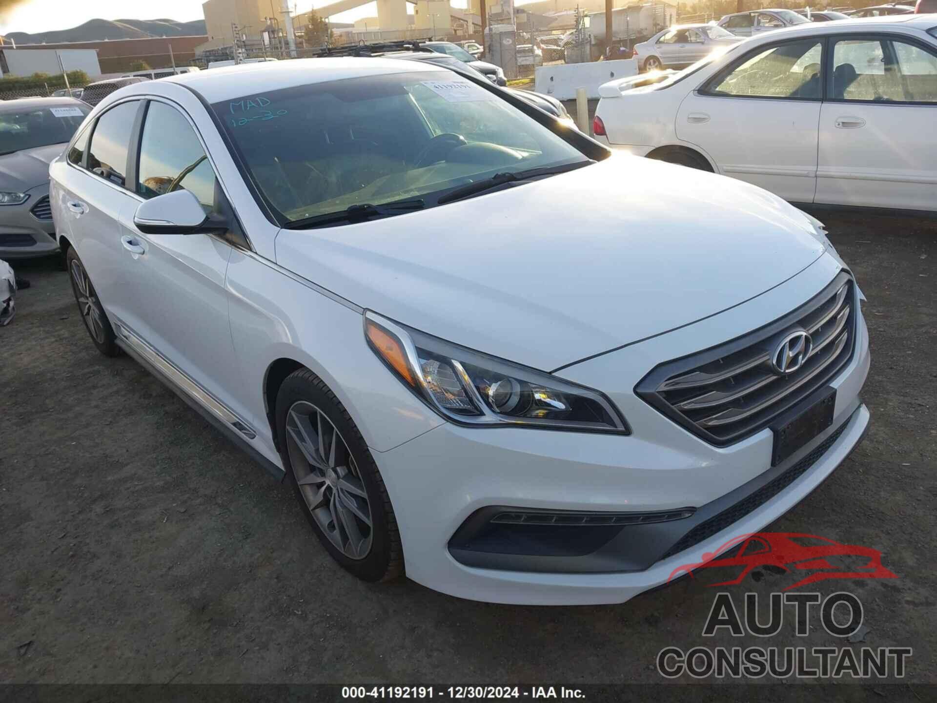 HYUNDAI SONATA 2017 - 5NPE34AB2HH577745