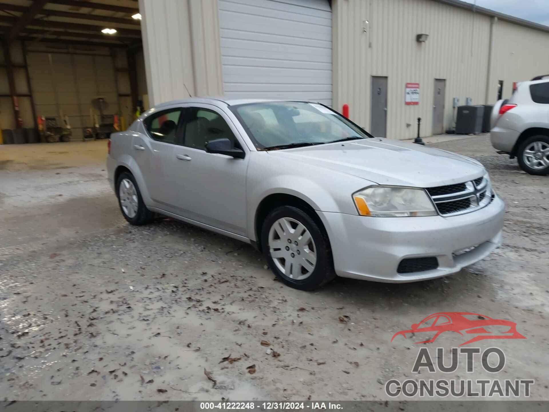 DODGE AVENGER 2011 - 1B3BD4FBXBN533932