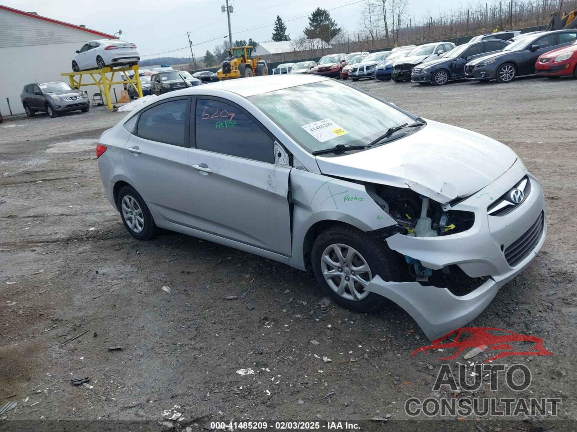 HYUNDAI ACCENT 2013 - KMHCT4AE1DU407194