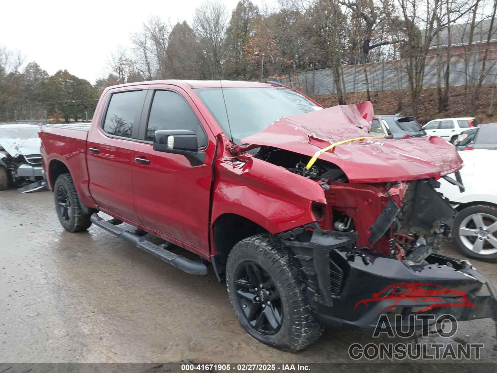 CHEVROLET SILVERADO 1500 2021 - 3GCPYFEL0MG161771