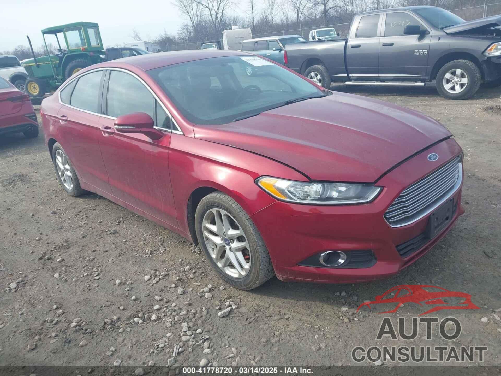 FORD FUSION 2013 - 3FA6P0HR6DR125606