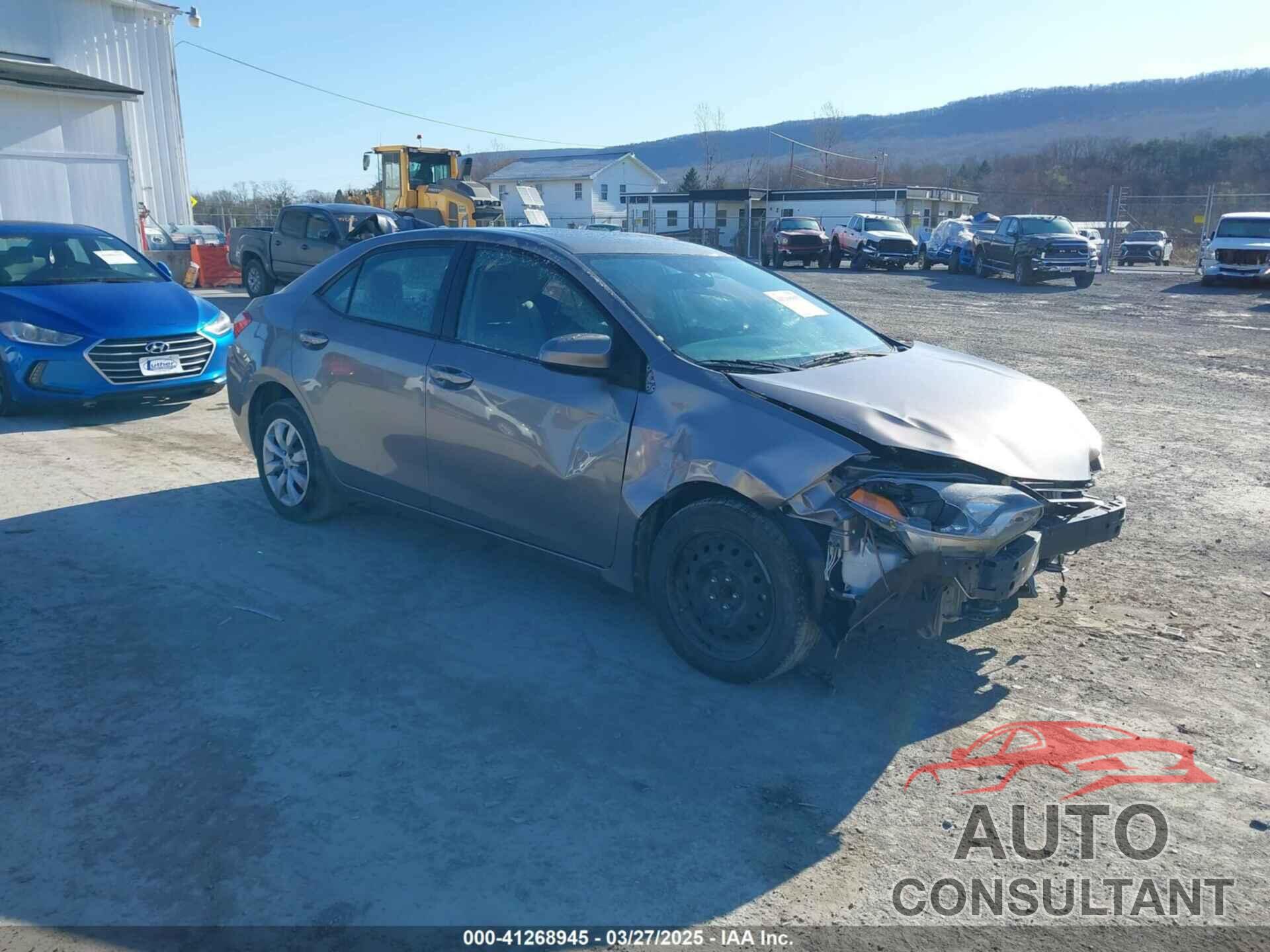 TOYOTA COROLLA 2016 - 2T1BURHE8GC704657