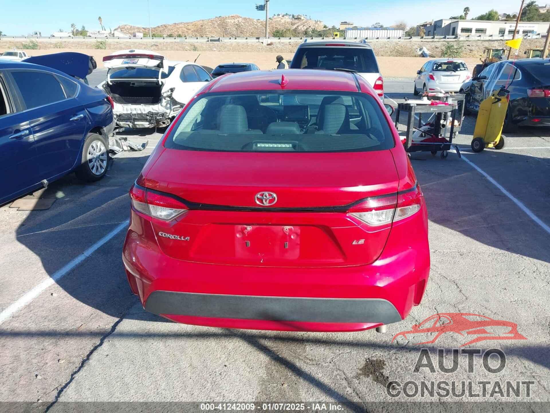 TOYOTA COROLLA 2020 - 5YFEPRAE1LP054594