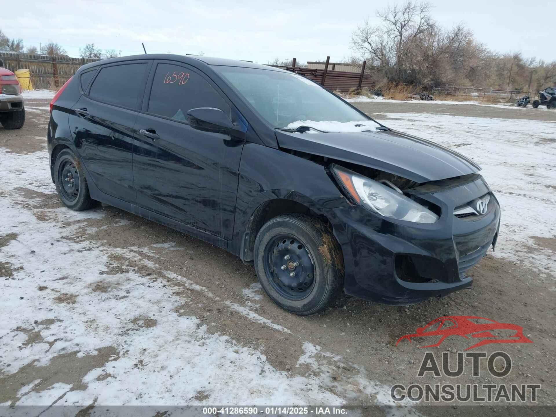 HYUNDAI ACCENT 2013 - KMHCT5AE0DU119835
