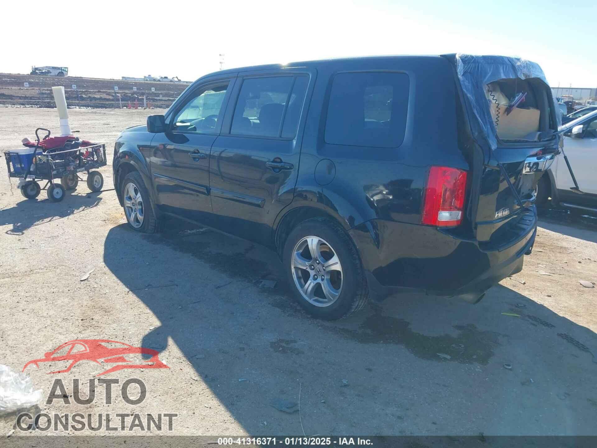 HONDA PILOT 2012 - 5FNYF3H63CB036962