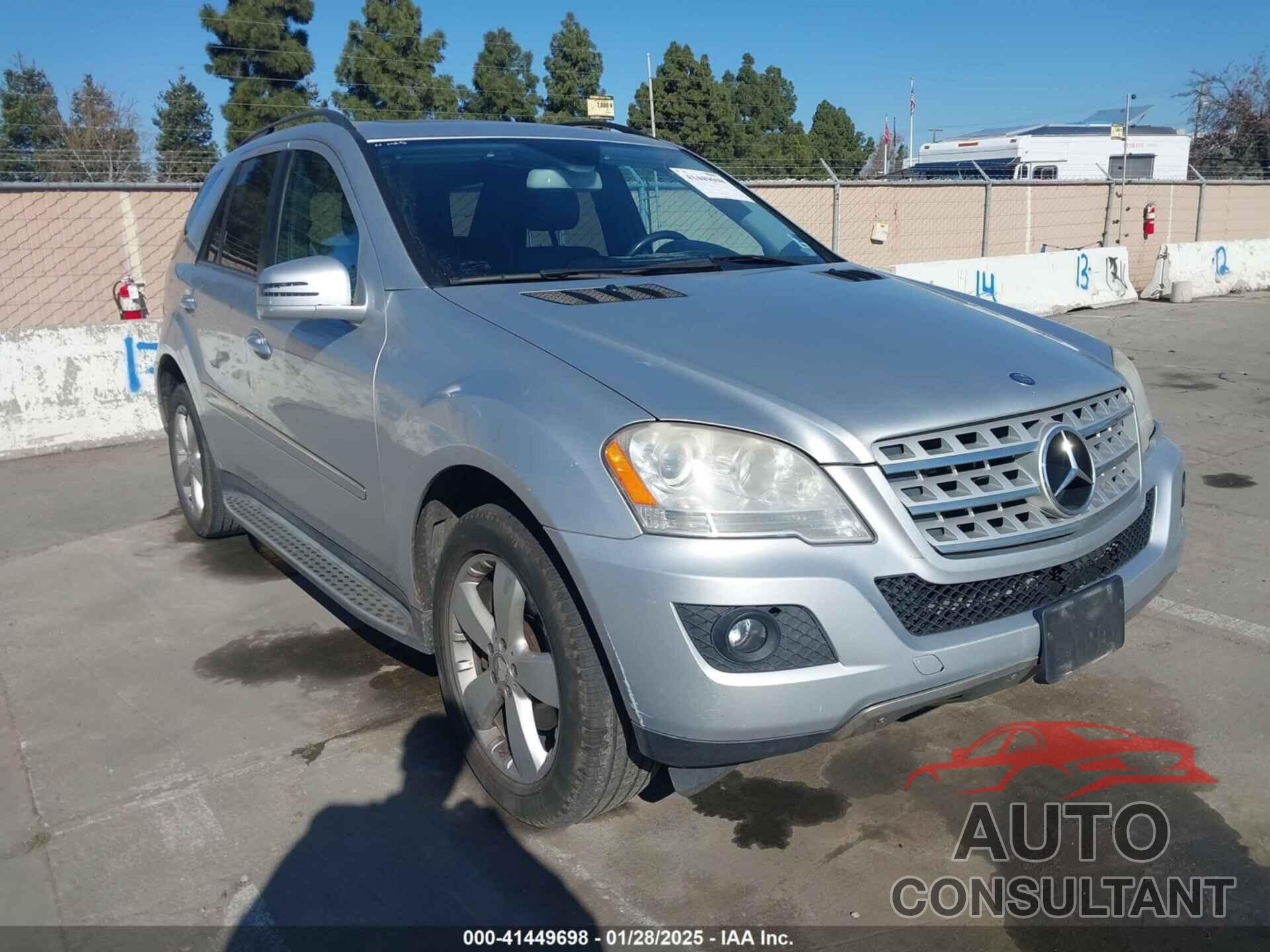 MERCEDES-BENZ ML 350 2011 - 4JGBB5GB0BA685097