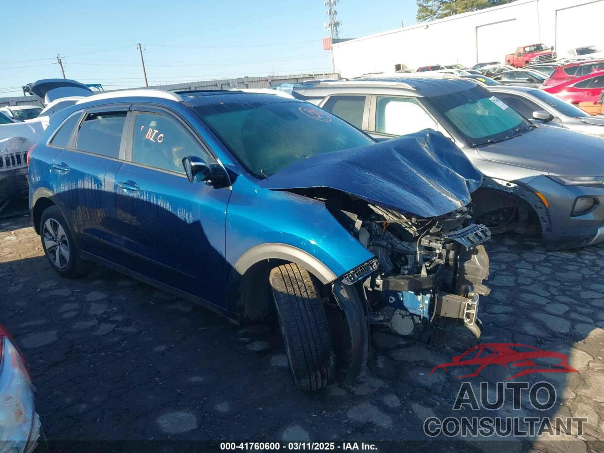KIA NIRO 2017 - KNDCC3LCXH5038233