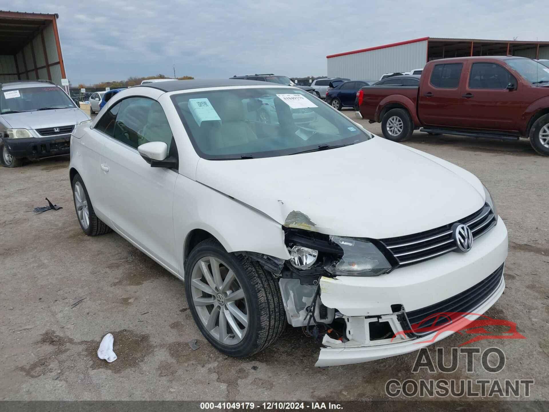 VOLKSWAGEN EOS 2012 - WVWBW7AH7CV016305