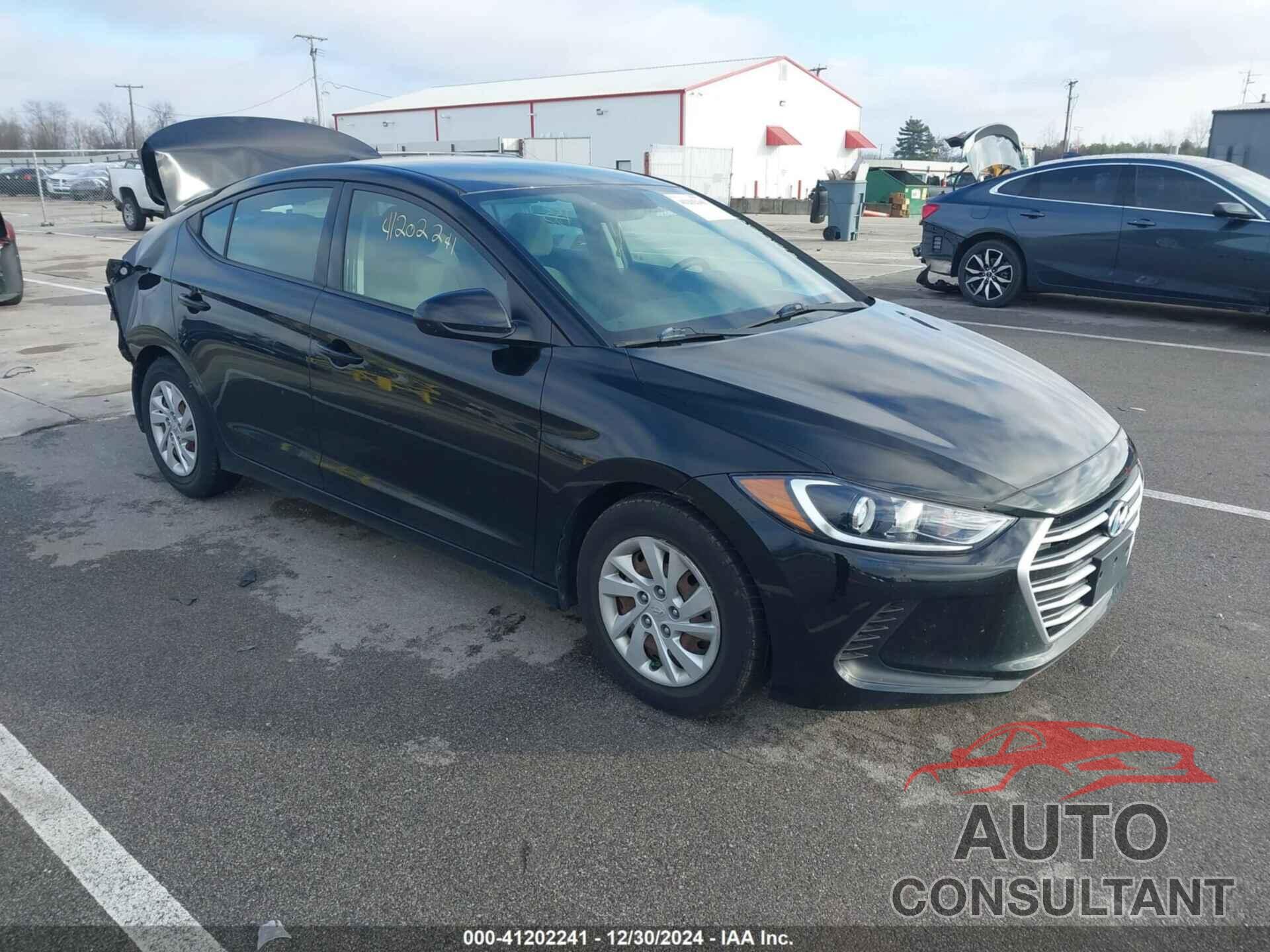 HYUNDAI ELANTRA 2017 - 5NPD74LF1HH125530