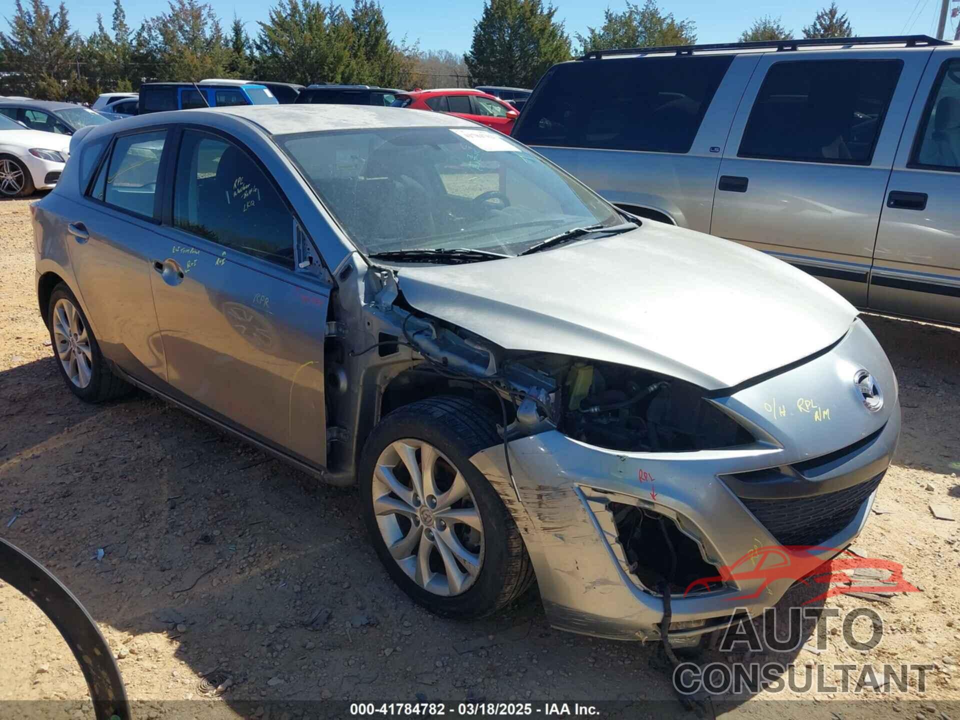 MAZDA MAZDA3 2011 - JM1BL1K50B1493934