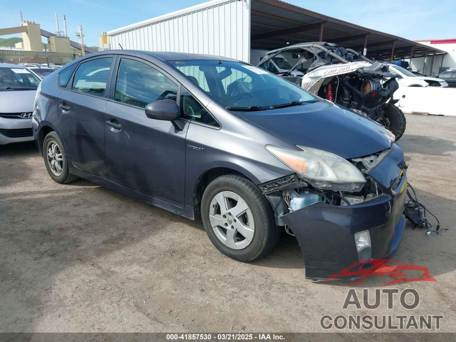 TOYOTA PRIUS 2011 - JTDKN3DU0B1384416