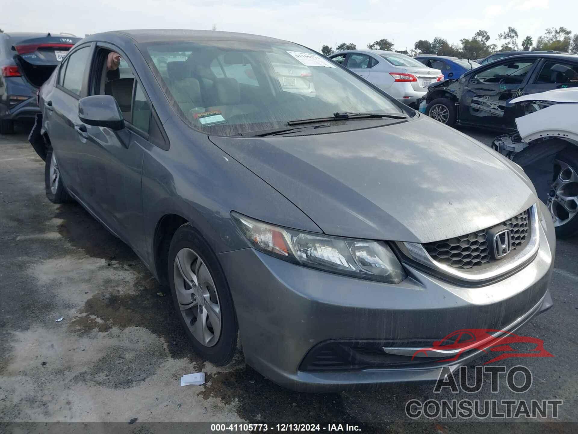 HONDA CIVIC 2013 - 19XFB2F58DE078963