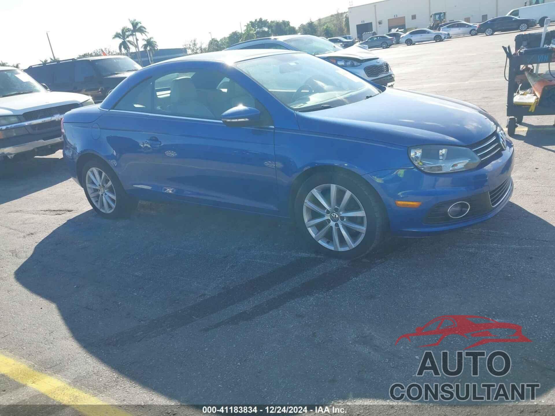 VOLKSWAGEN EOS 2012 - WVWBW7AH3CV011117