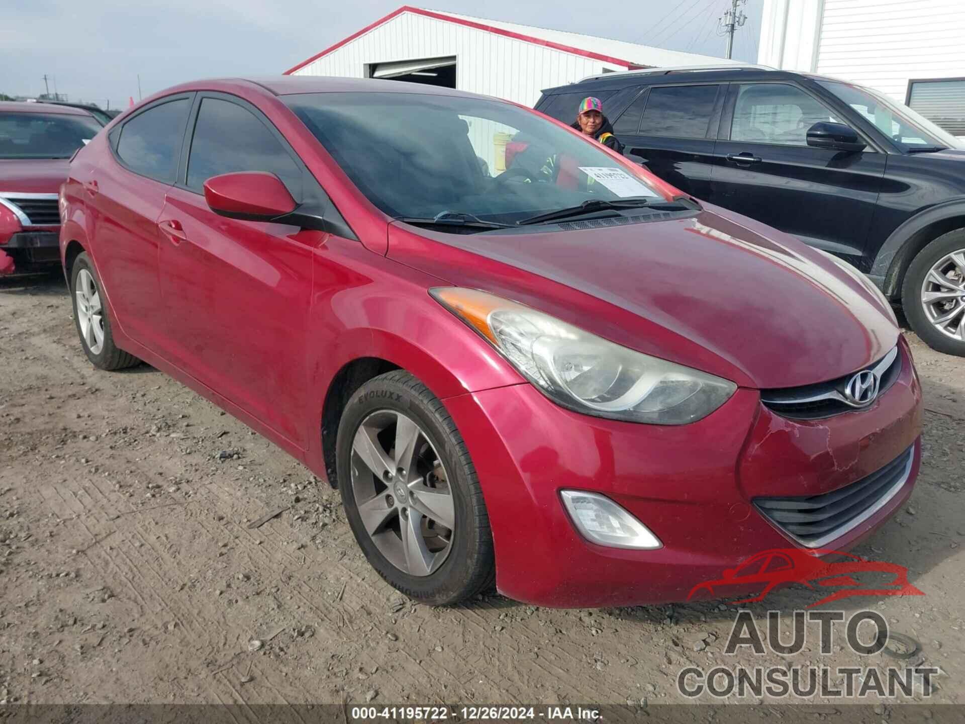 HYUNDAI ELANTRA 2013 - 5NPDH4AEXDH434687