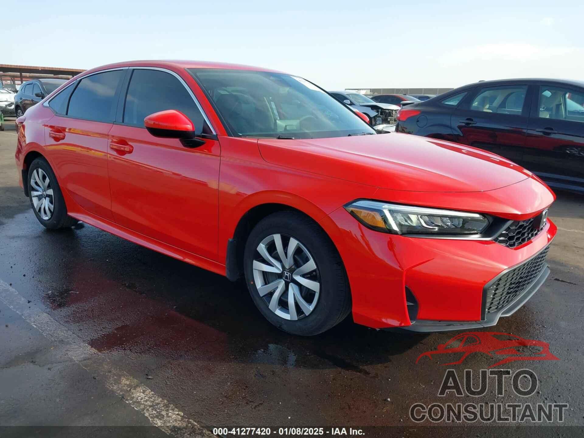 HONDA CIVIC 2025 - 2HGFE2F26SH530716