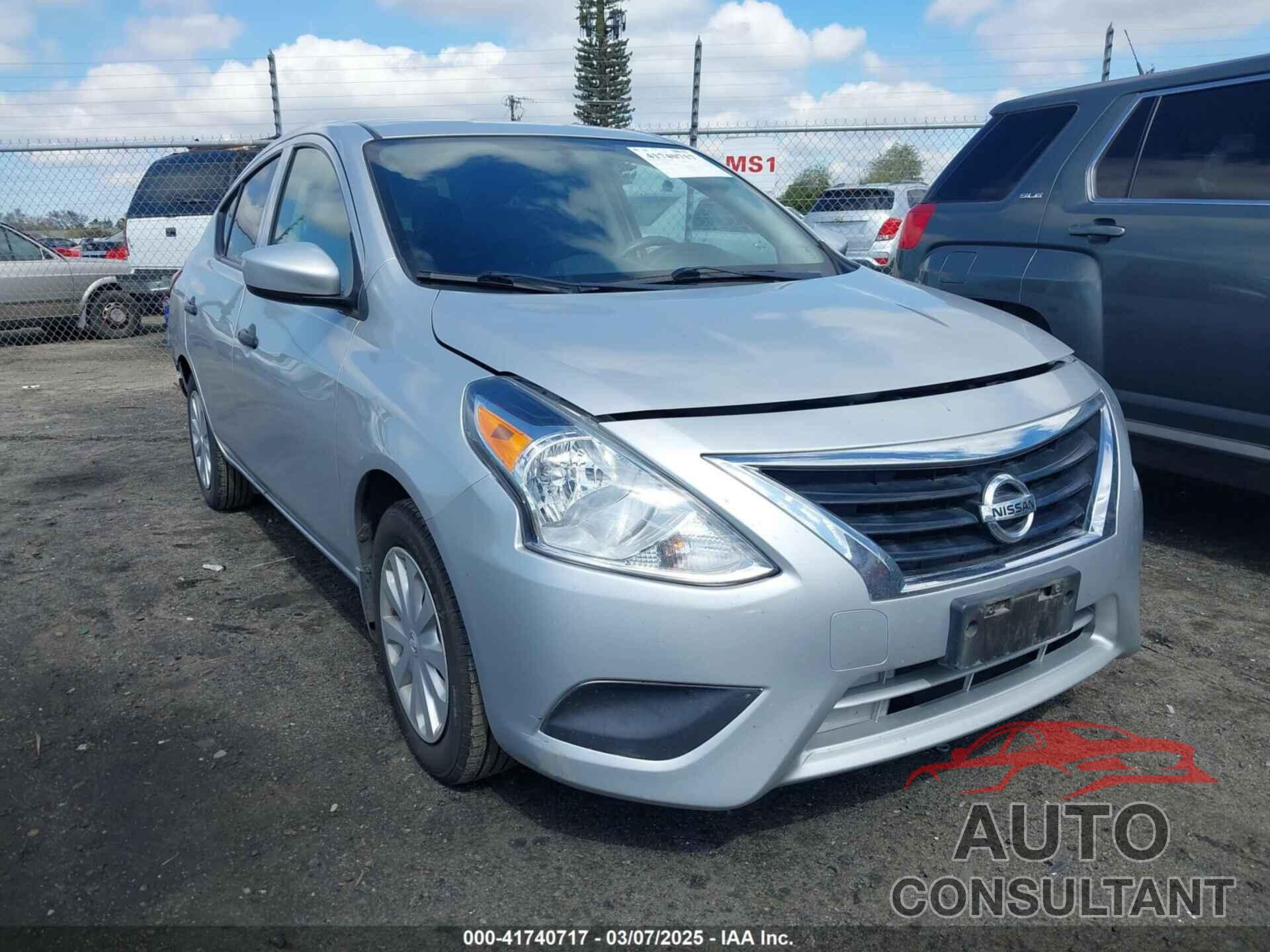 NISSAN VERSA 2017 - 3N1CN7AP2HL845274