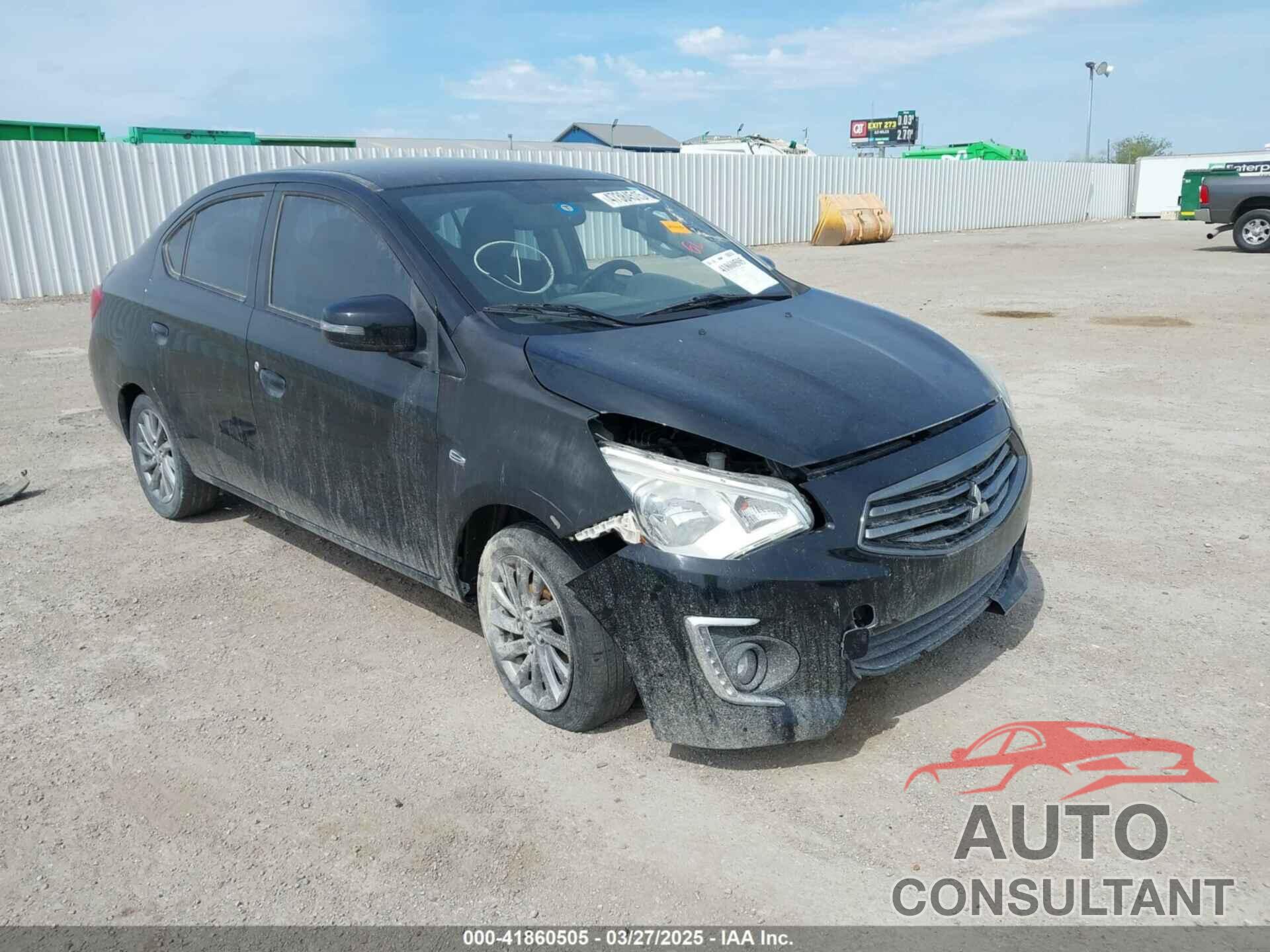 MITSUBISHI MIRAGE G4 2017 - ML32F4FJ8HHF16205