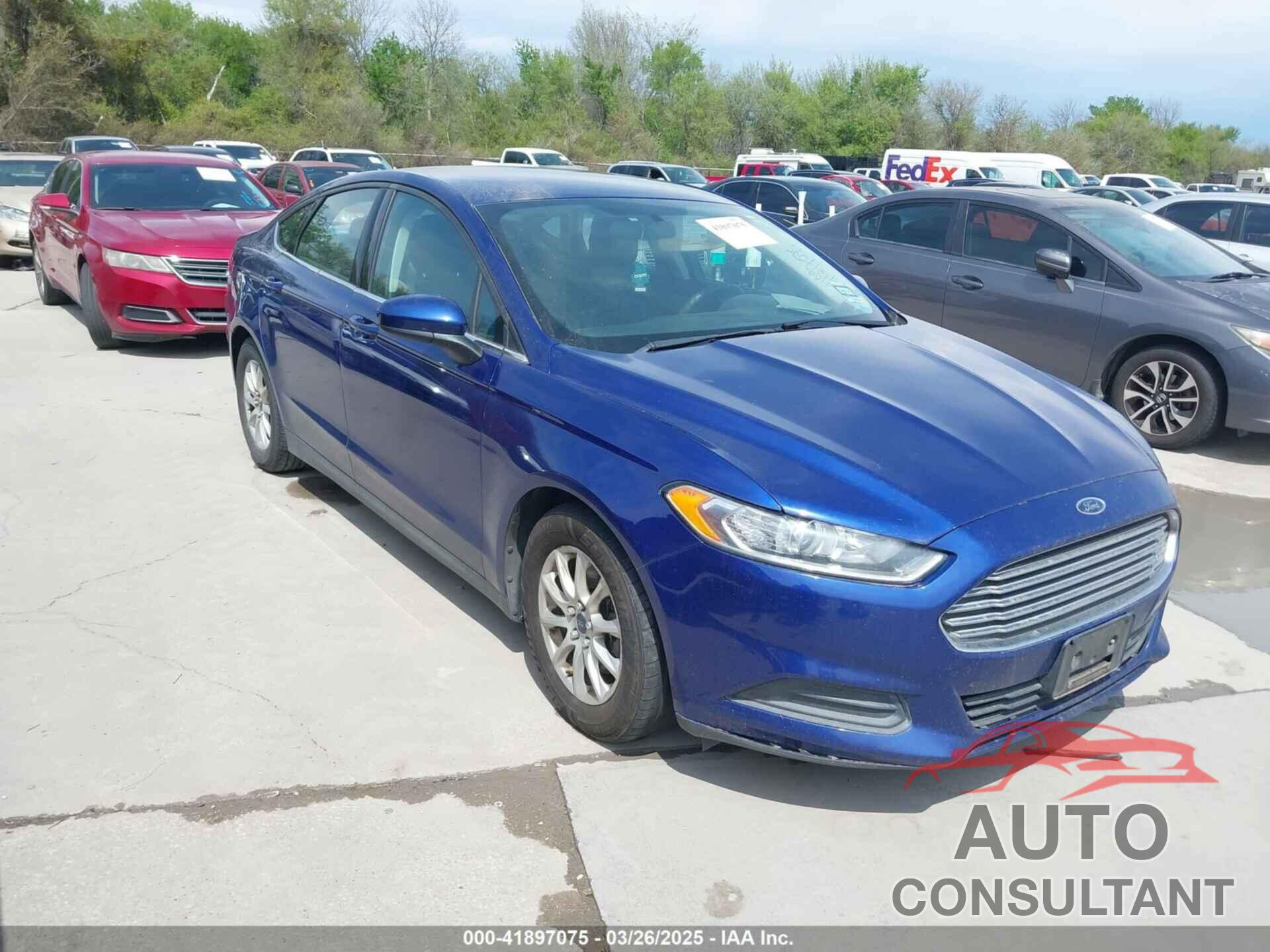 FORD FUSION 2016 - 3FA6P0G75GR251394