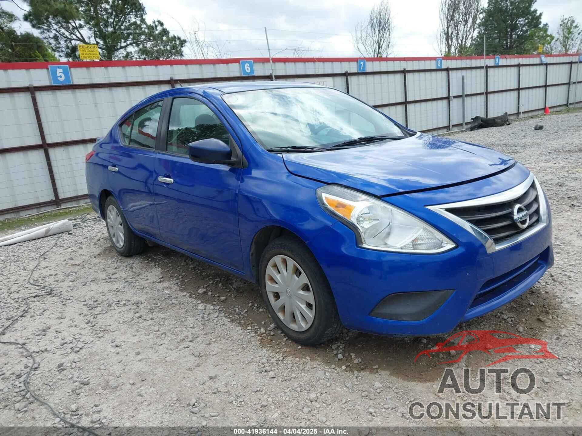 NISSAN VERSA 2016 - 3N1CN7APXGL839396