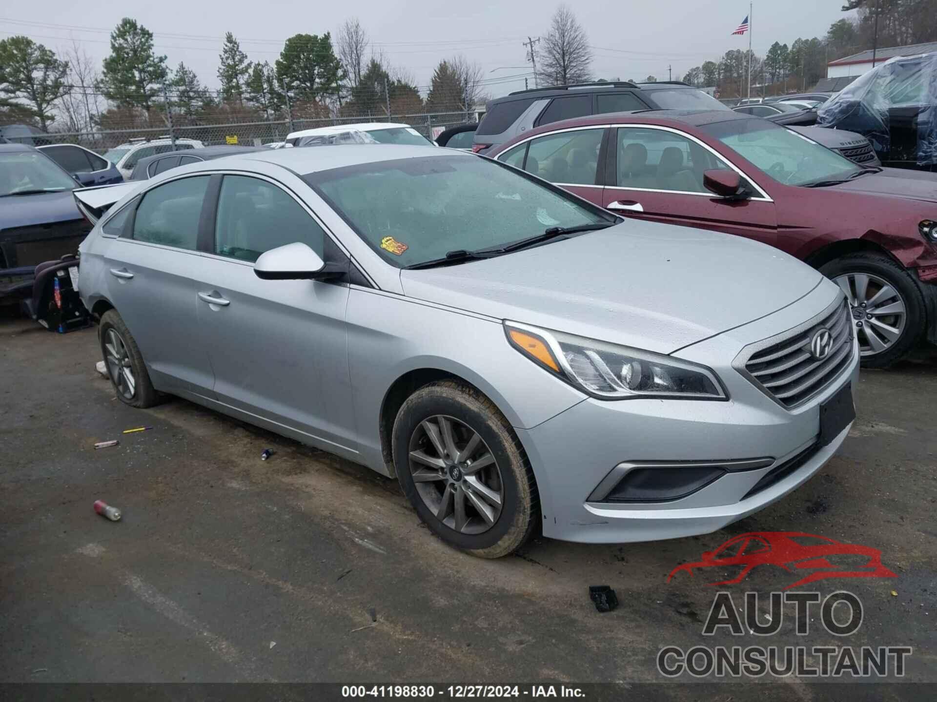 HYUNDAI SONATA 2017 - 5NPE24AFXHH486017