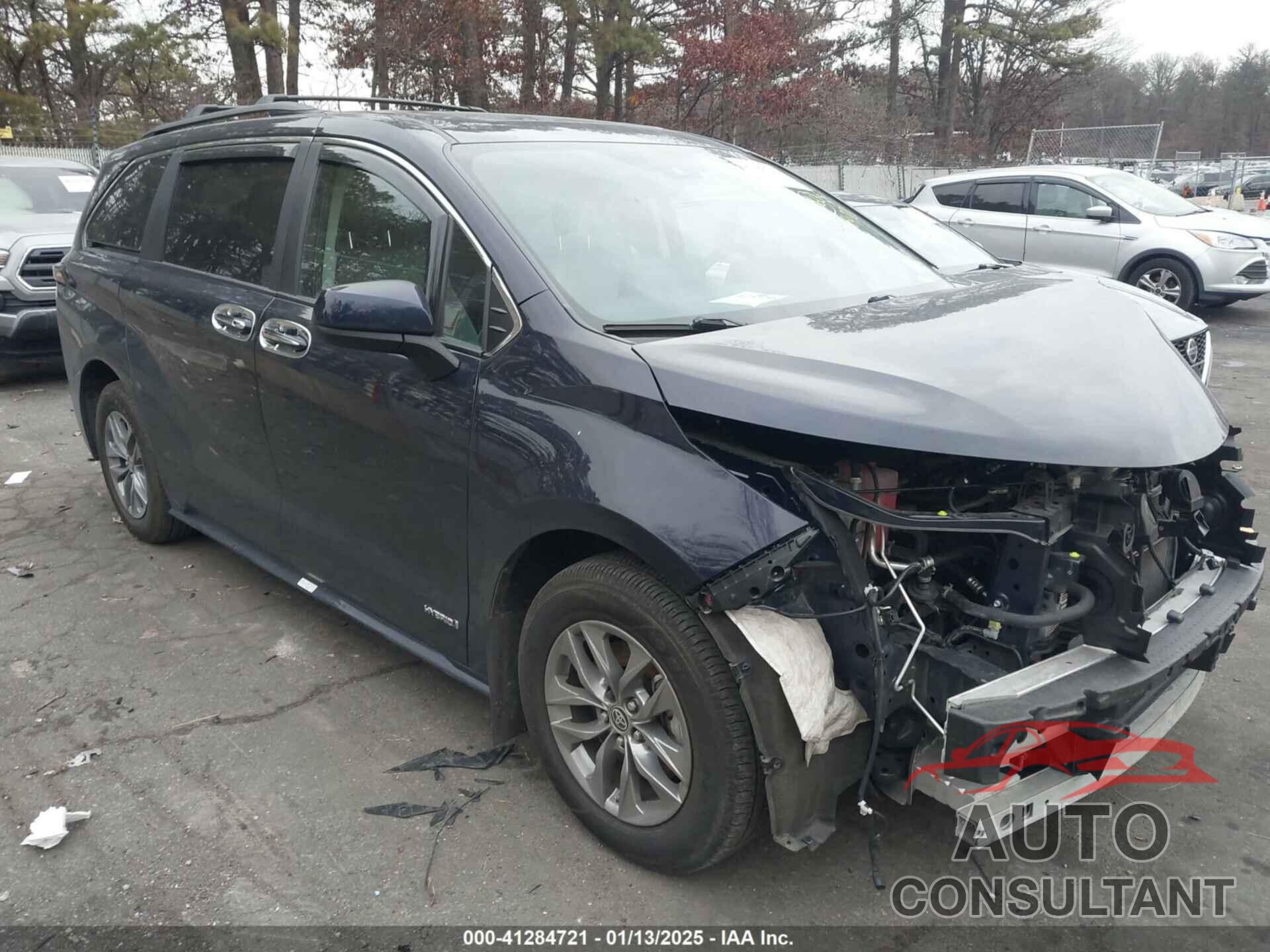 TOYOTA SIENNA 2021 - 5TDJSKFCXMS003387