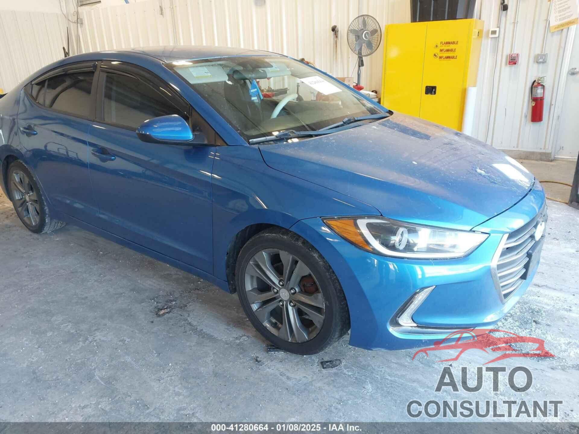 HYUNDAI ELANTRA 2017 - 5NPD74LFXHH165346