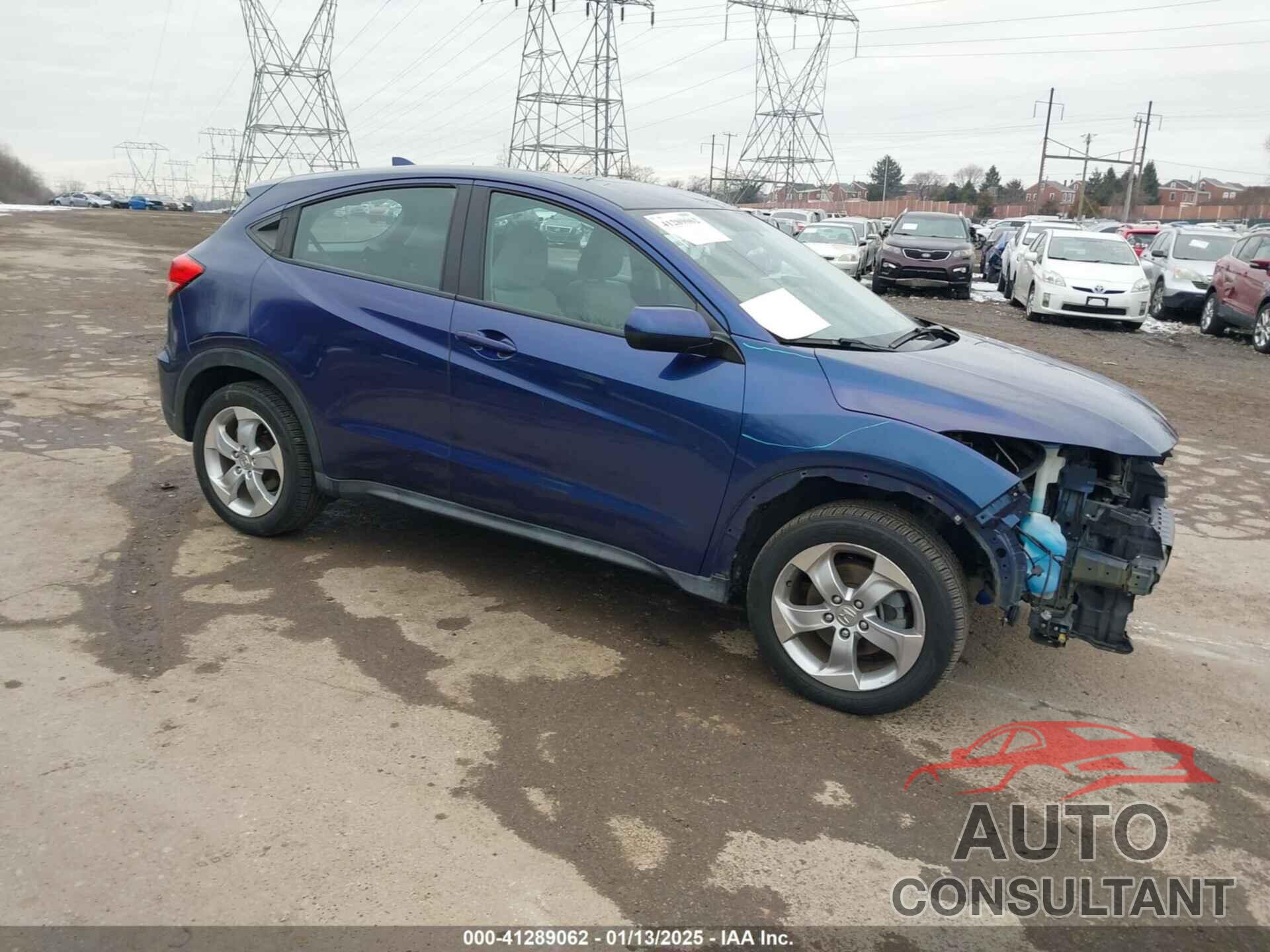 HONDA HR-V 2016 - 3CZRU6H39GM720072