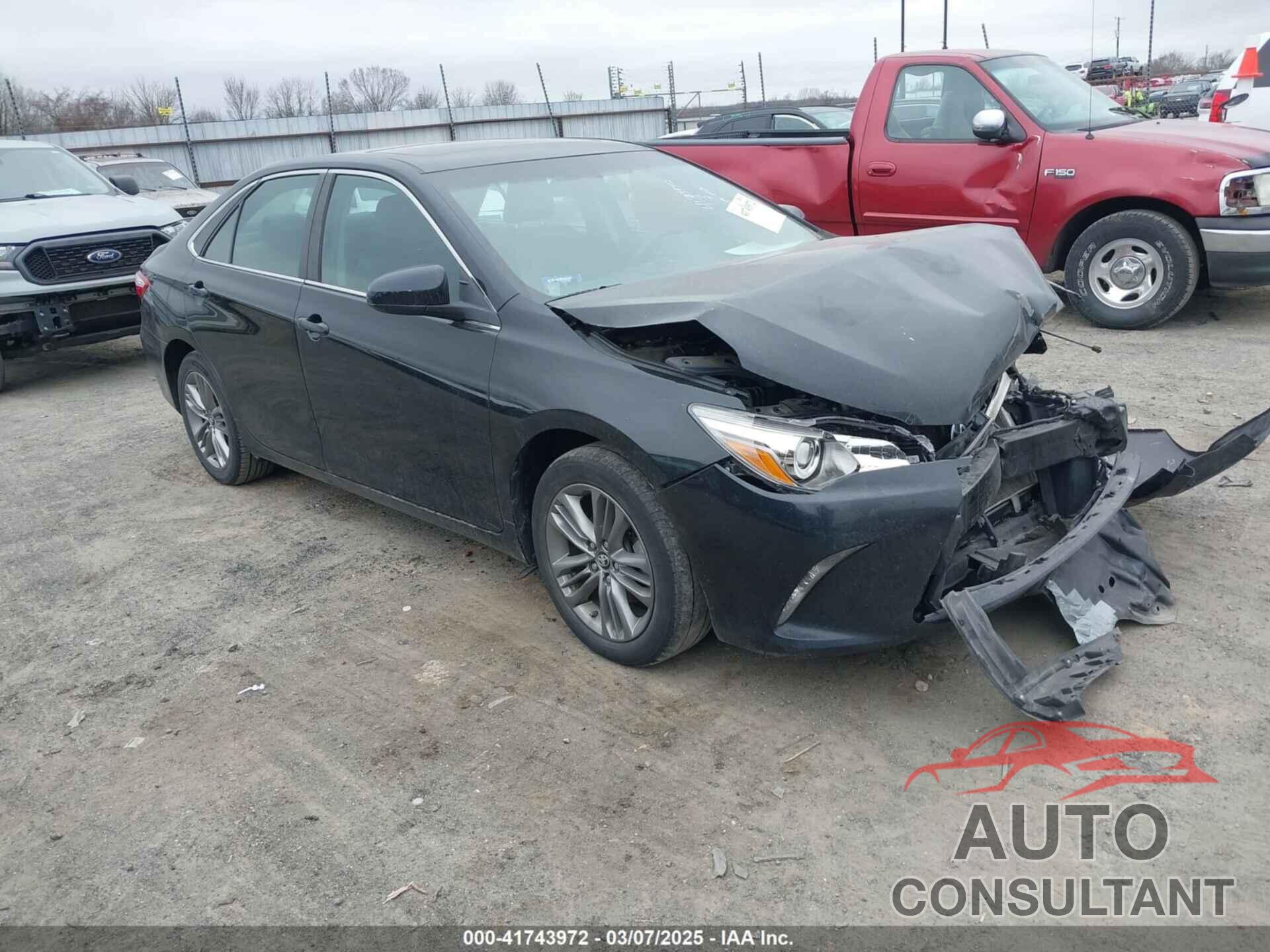 TOYOTA CAMRY 2017 - 4T1BF1FK9HU376010