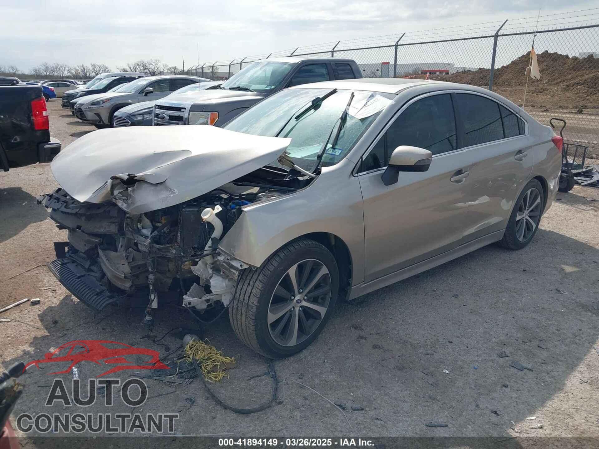 SUBARU LEGACY 2015 - 4S3BNAL65F3014354
