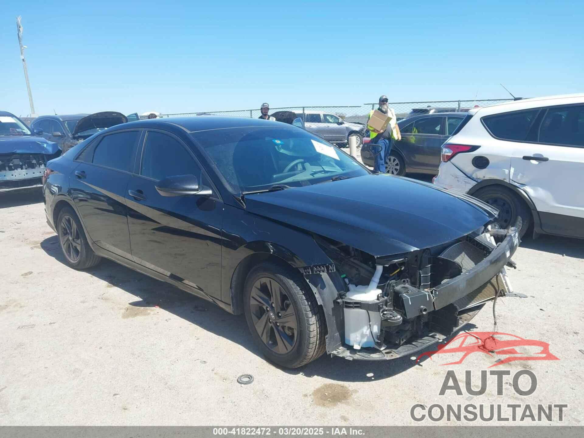 HYUNDAI ELANTRA 2022 - KMHLM4AG6NU224633