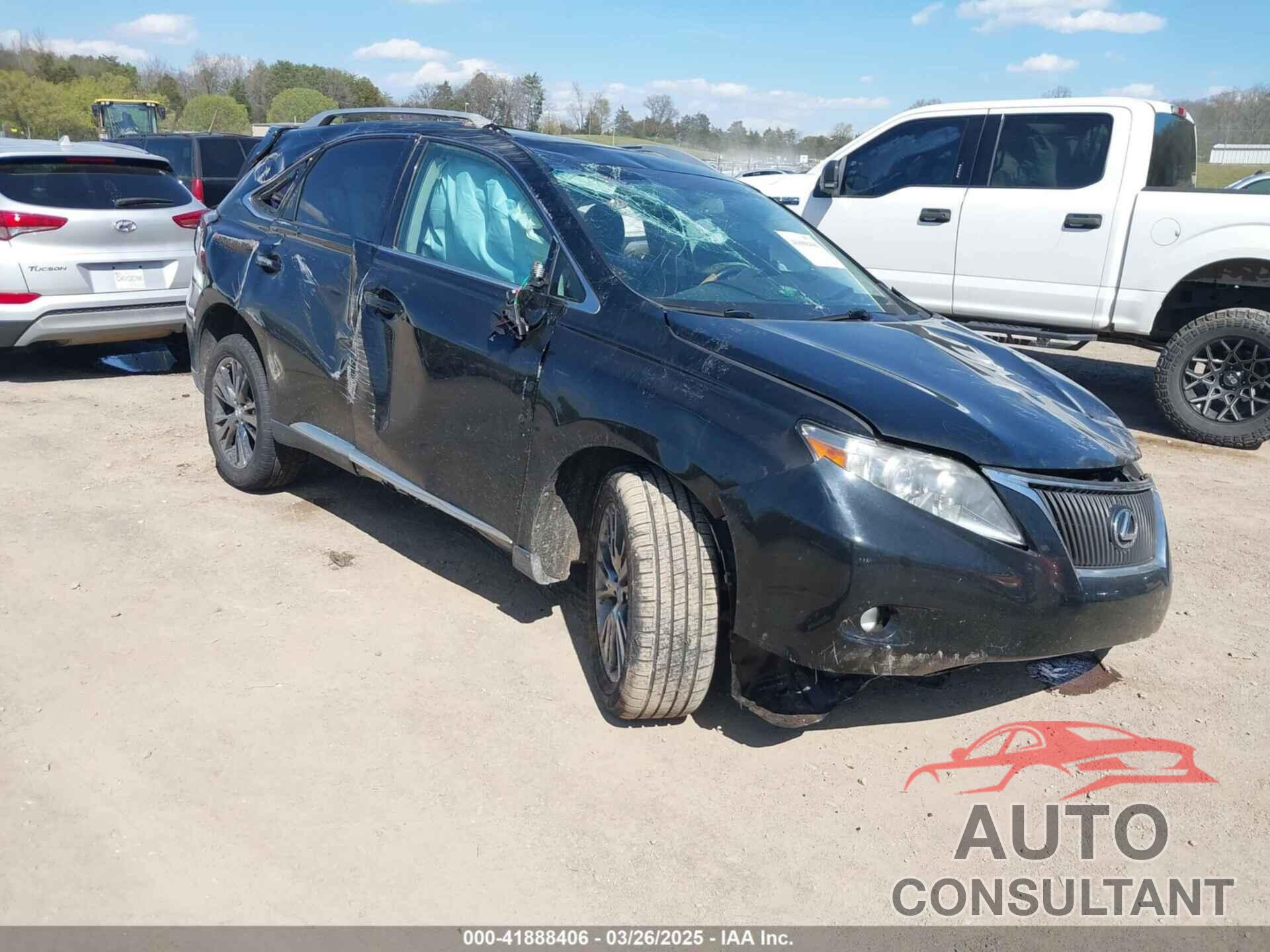 LEXUS RX 350 2011 - 2T2ZK1BA2BC044809
