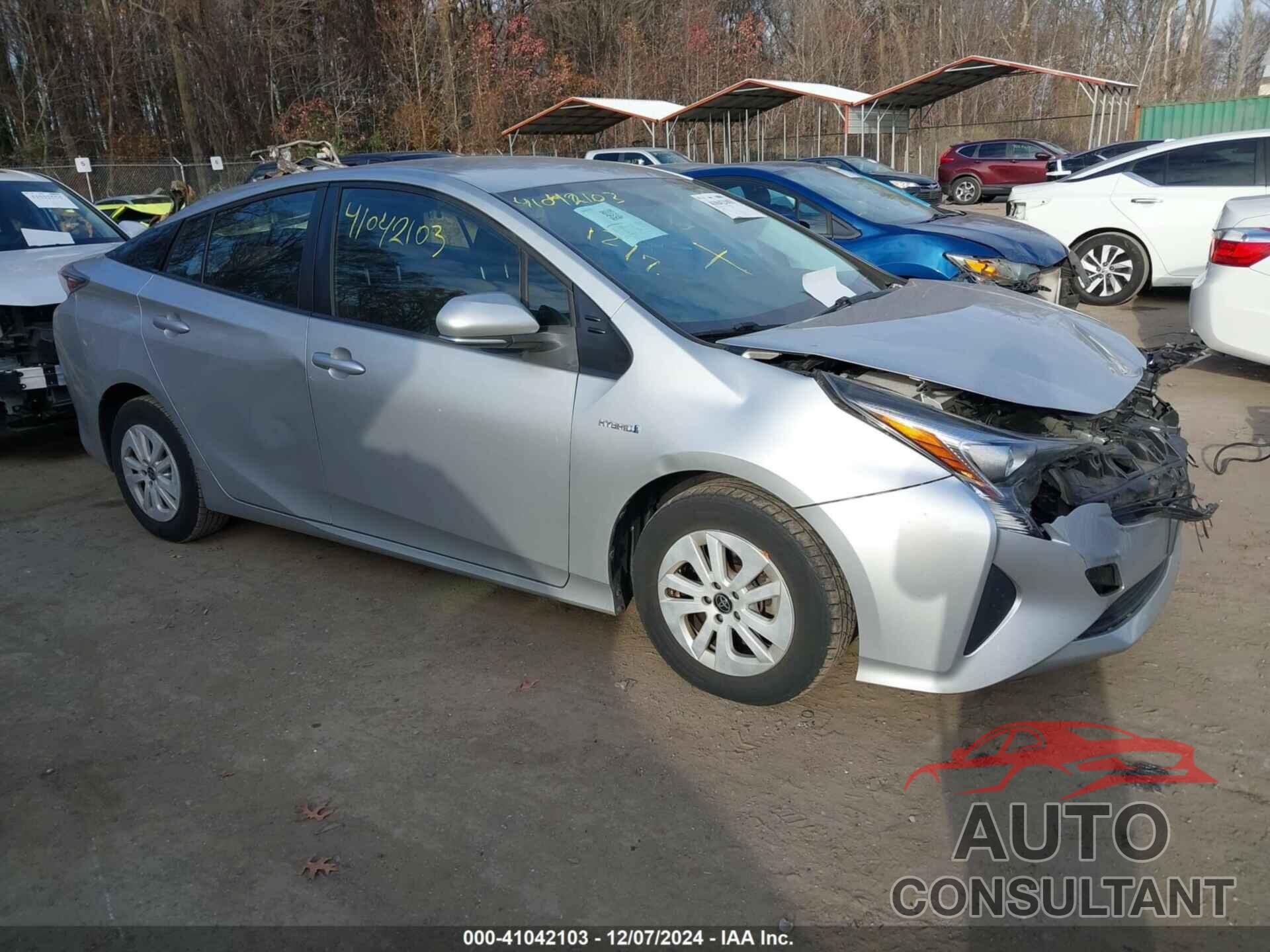 TOYOTA PRIUS 2016 - JTDKBRFUXG3018595