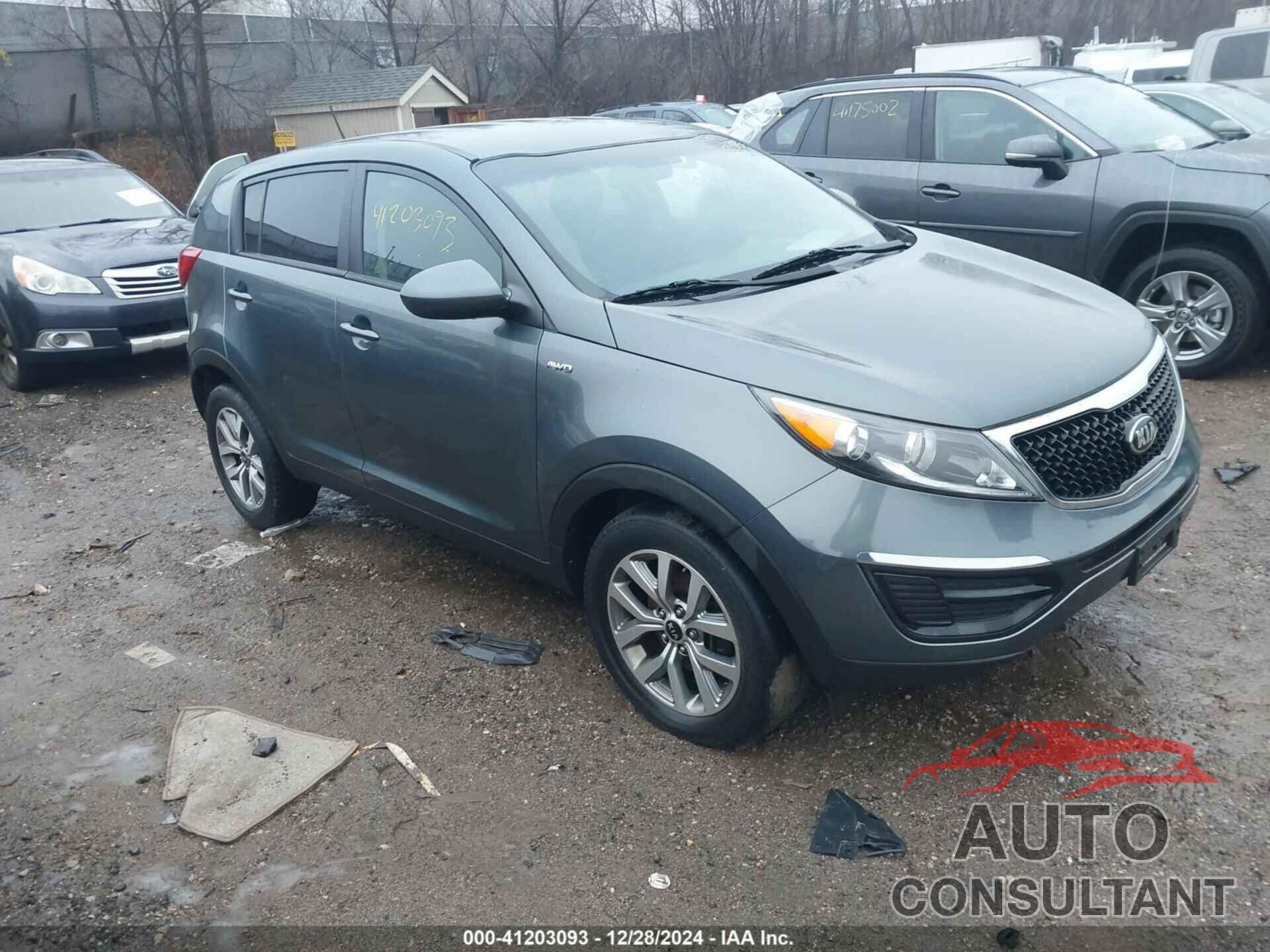 KIA SPORTAGE 2015 - KNDPBCAC0F7719686