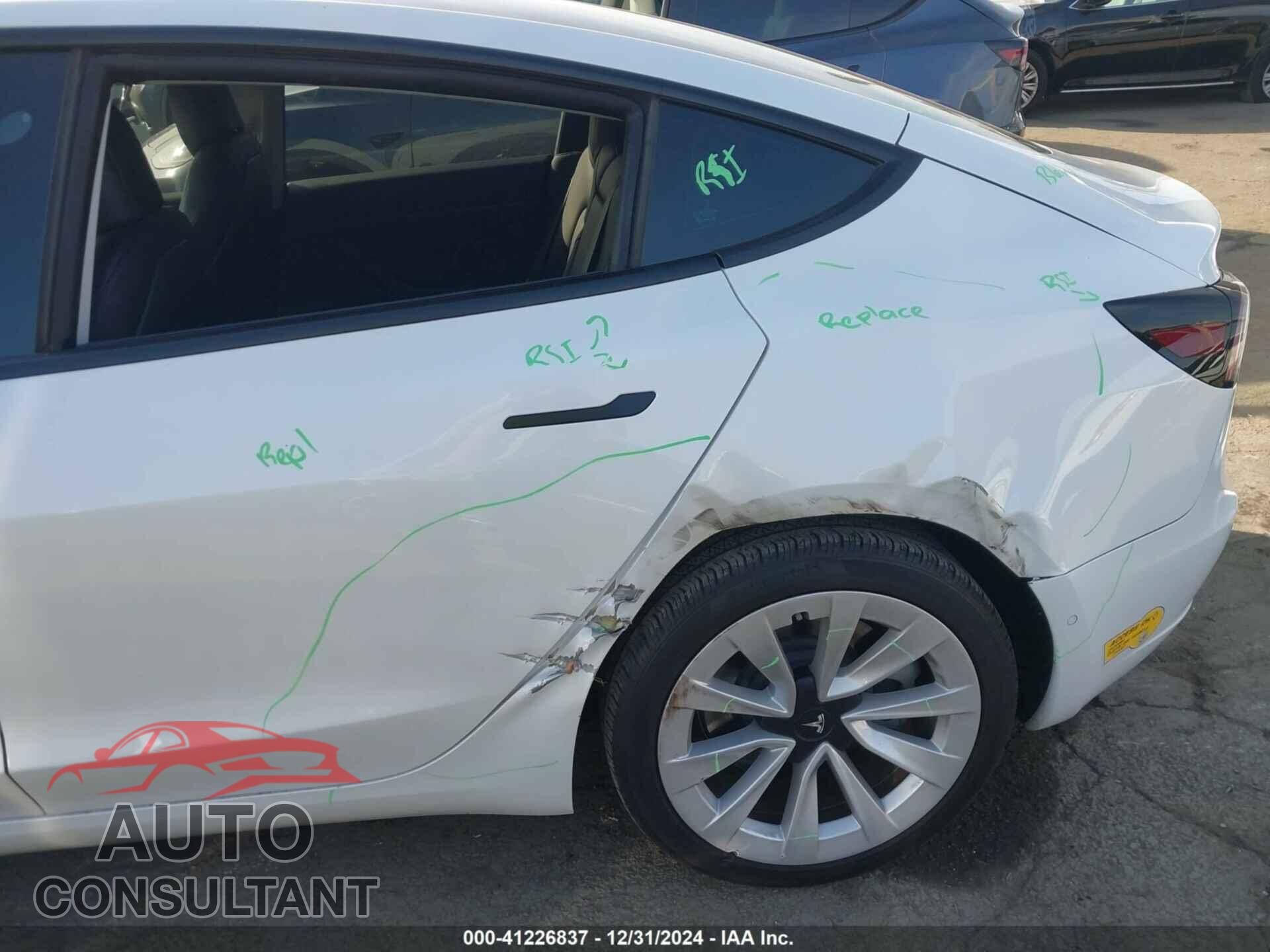 TESLA MODEL 3 2021 - 5YJ3E1EA7MF017939