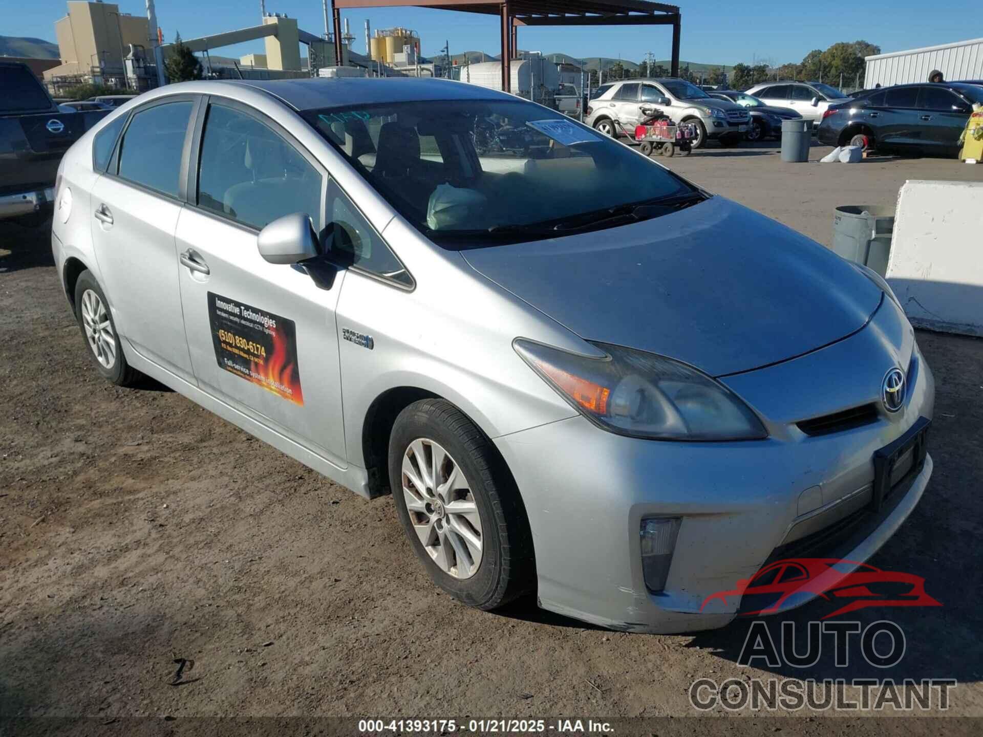 TOYOTA PRIUS PLUG-IN 2012 - JTDKN3DP3C3026078