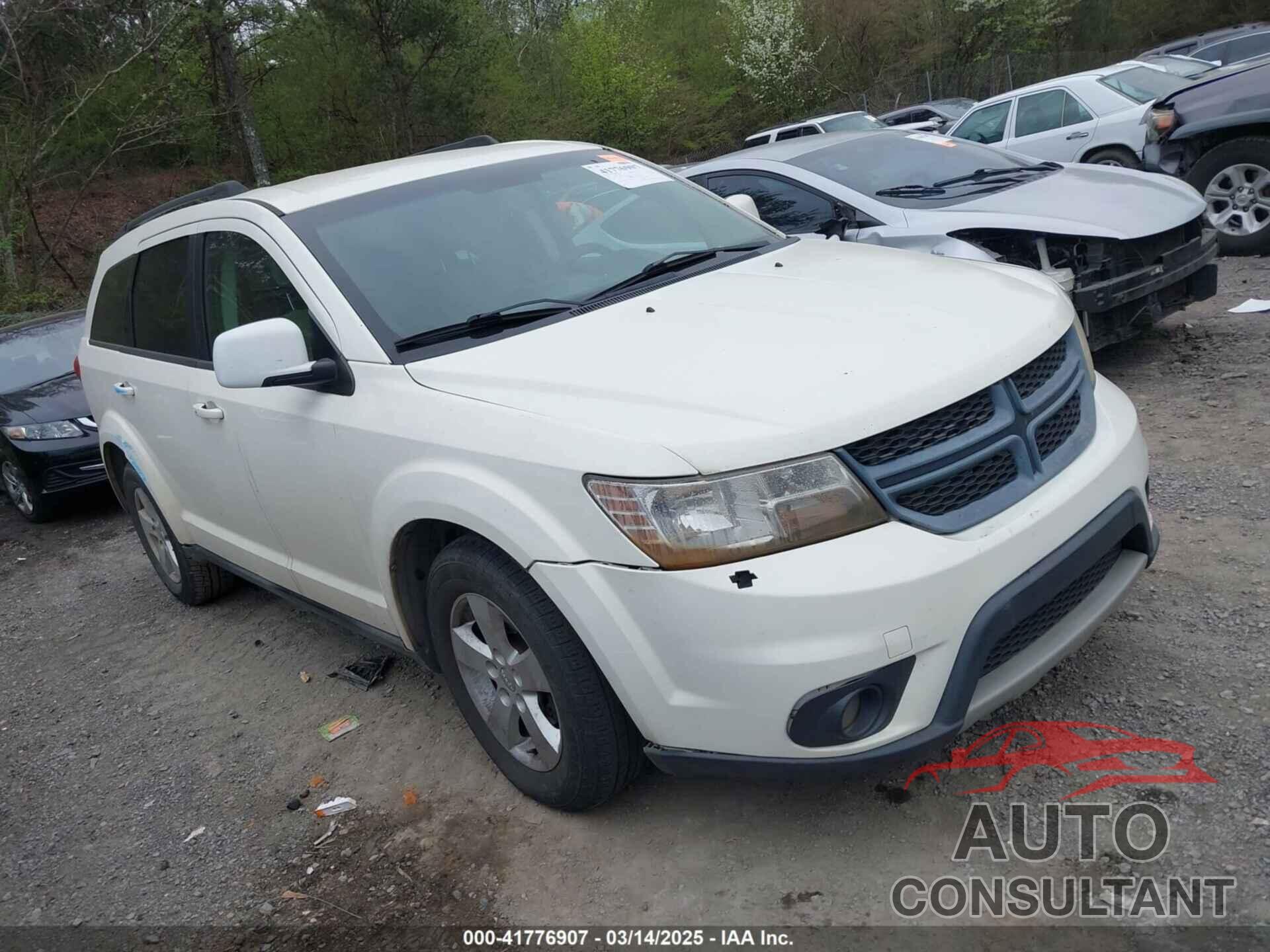 DODGE JOURNEY 2012 - 3C4PDCBG7CT248882