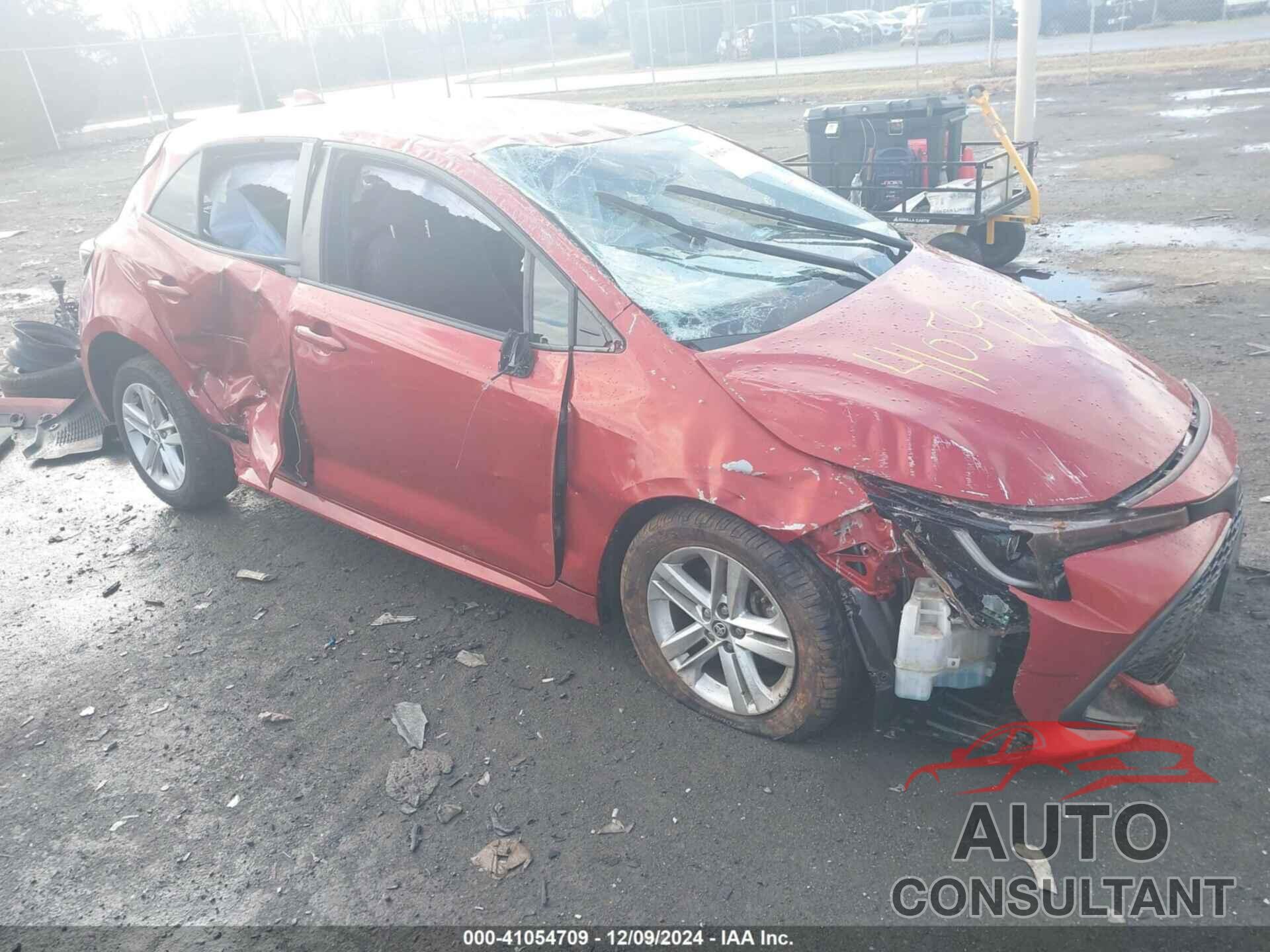 TOYOTA COROLLA 2019 - JTNK4RBE3K3052844