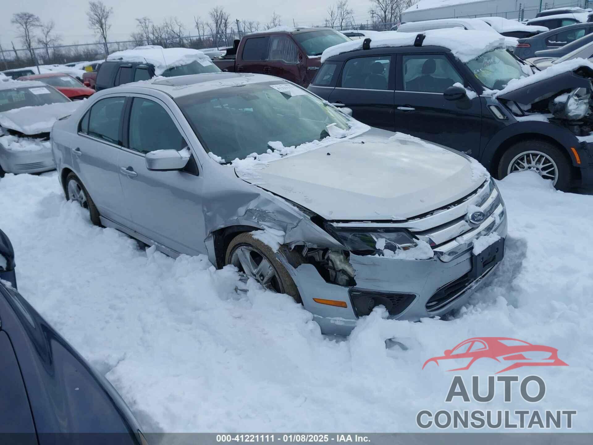 FORD FUSION 2012 - 3FAHP0KC9CR449225