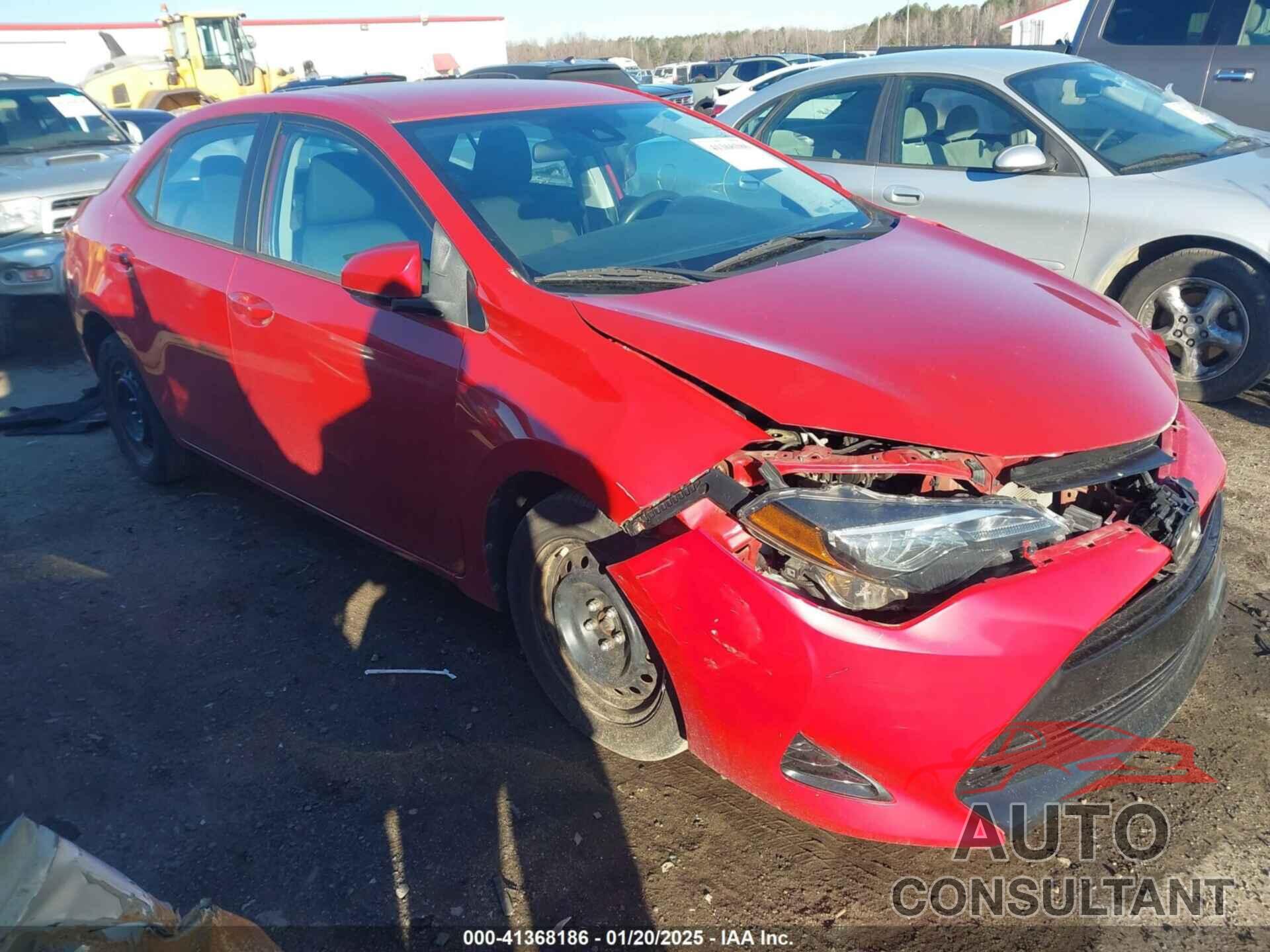 TOYOTA COROLLA 2019 - 5YFBURHE0KP857946