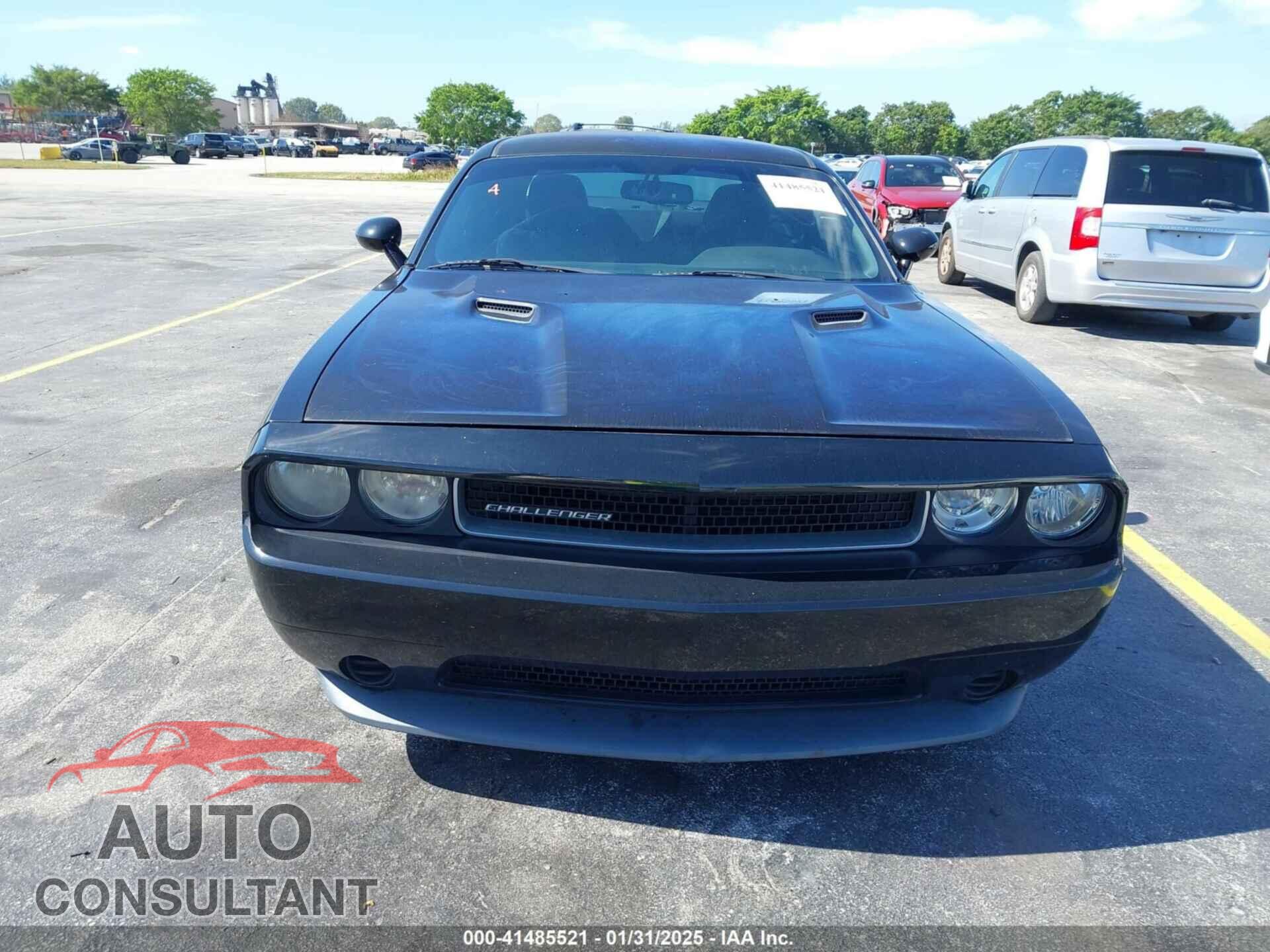 DODGE CHALLENGER 2012 - 2C3CDYAG3CH130970